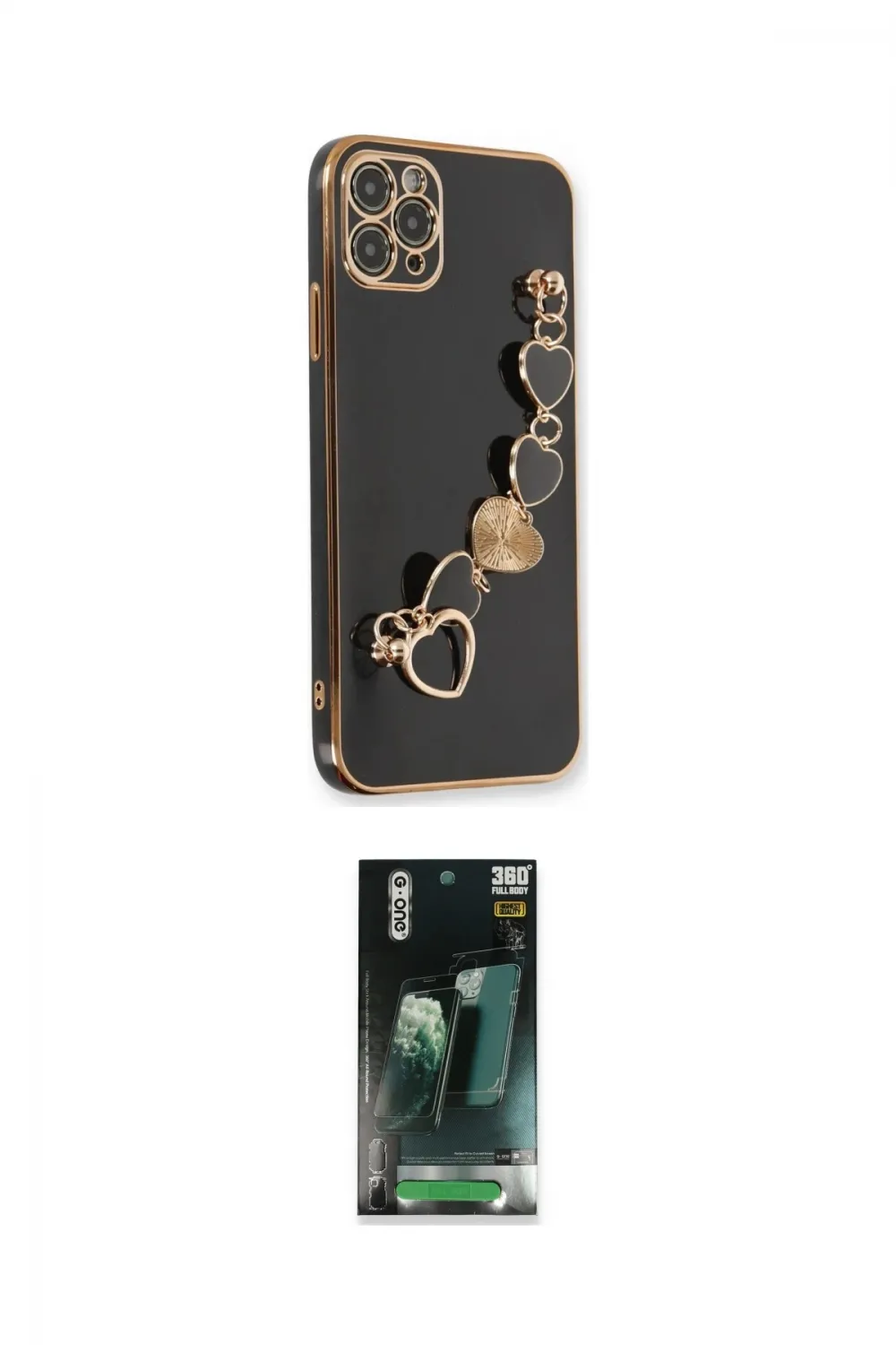 ieg™ iPhone 11 Pro Kılıf Nova Işık Prime - Şeffaf 360 Full Body Arka Koruyucu