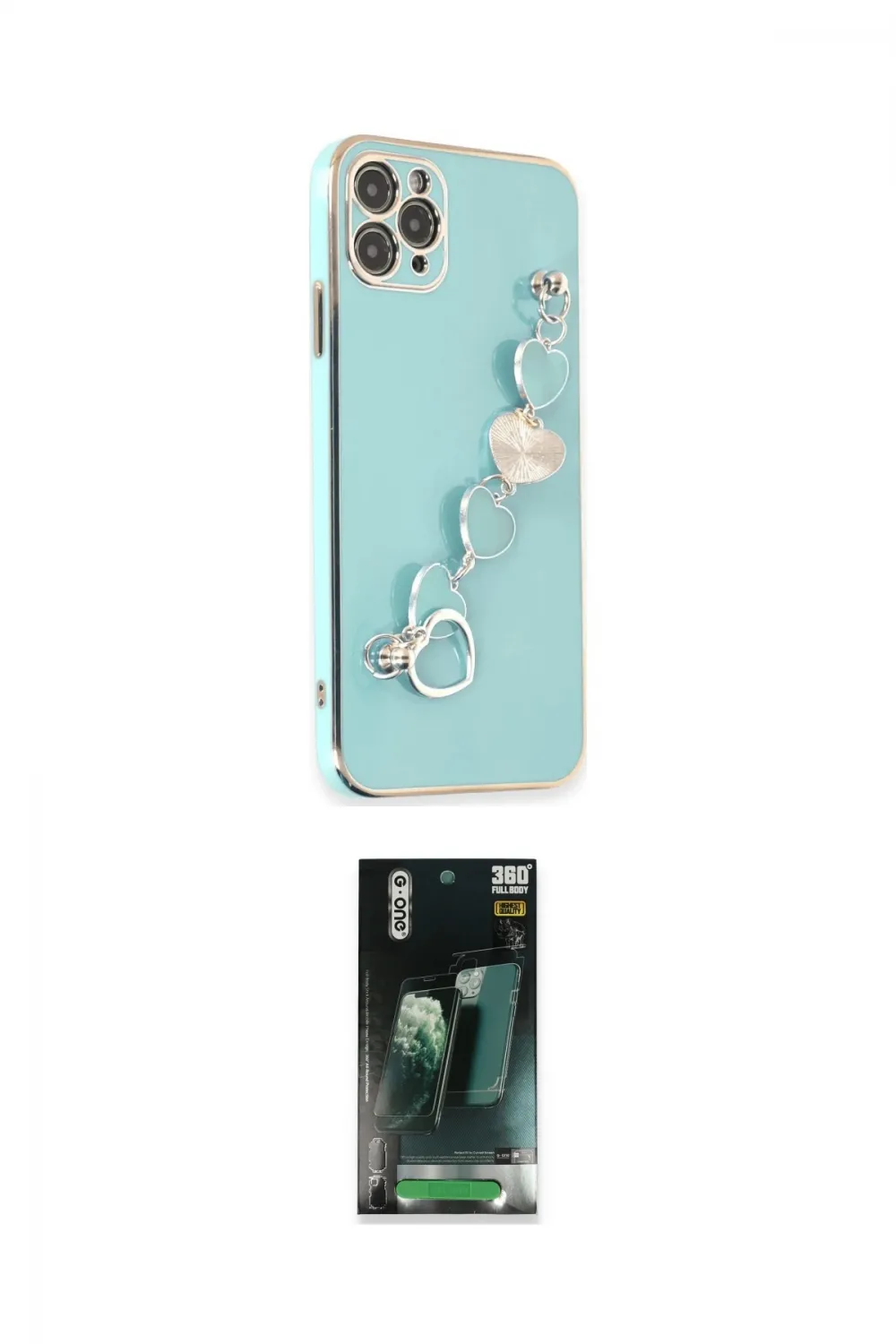 ieg™ iPhone 11 Pro Kılıf Nova Işık Prime - Şeffaf 360 Full Body Arka Koruyucu