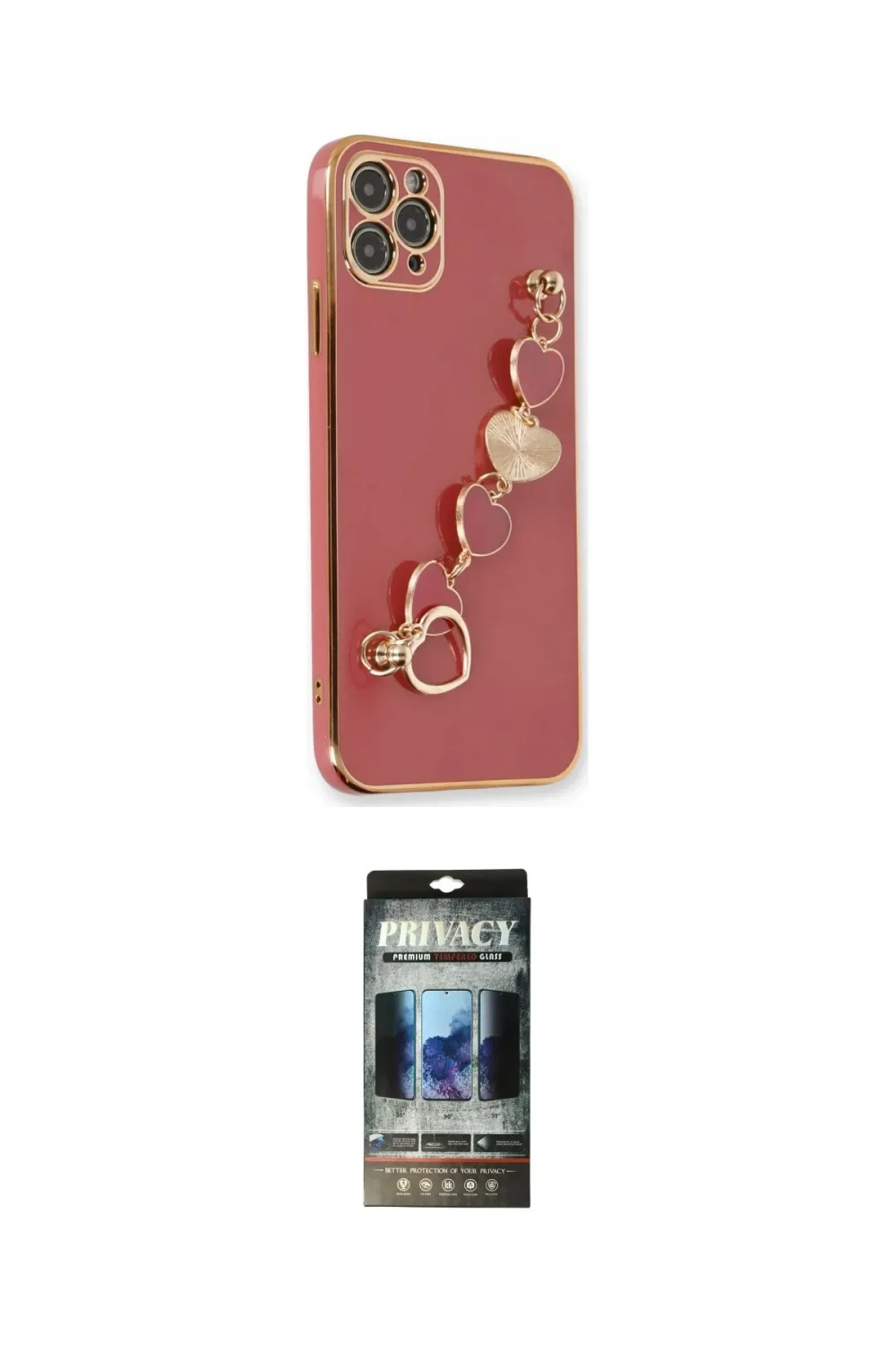ieg™ iPhone 11 Pro Kılıf Nova Işık Prime - Siyah 34D Hayalet Izgaralı Cam