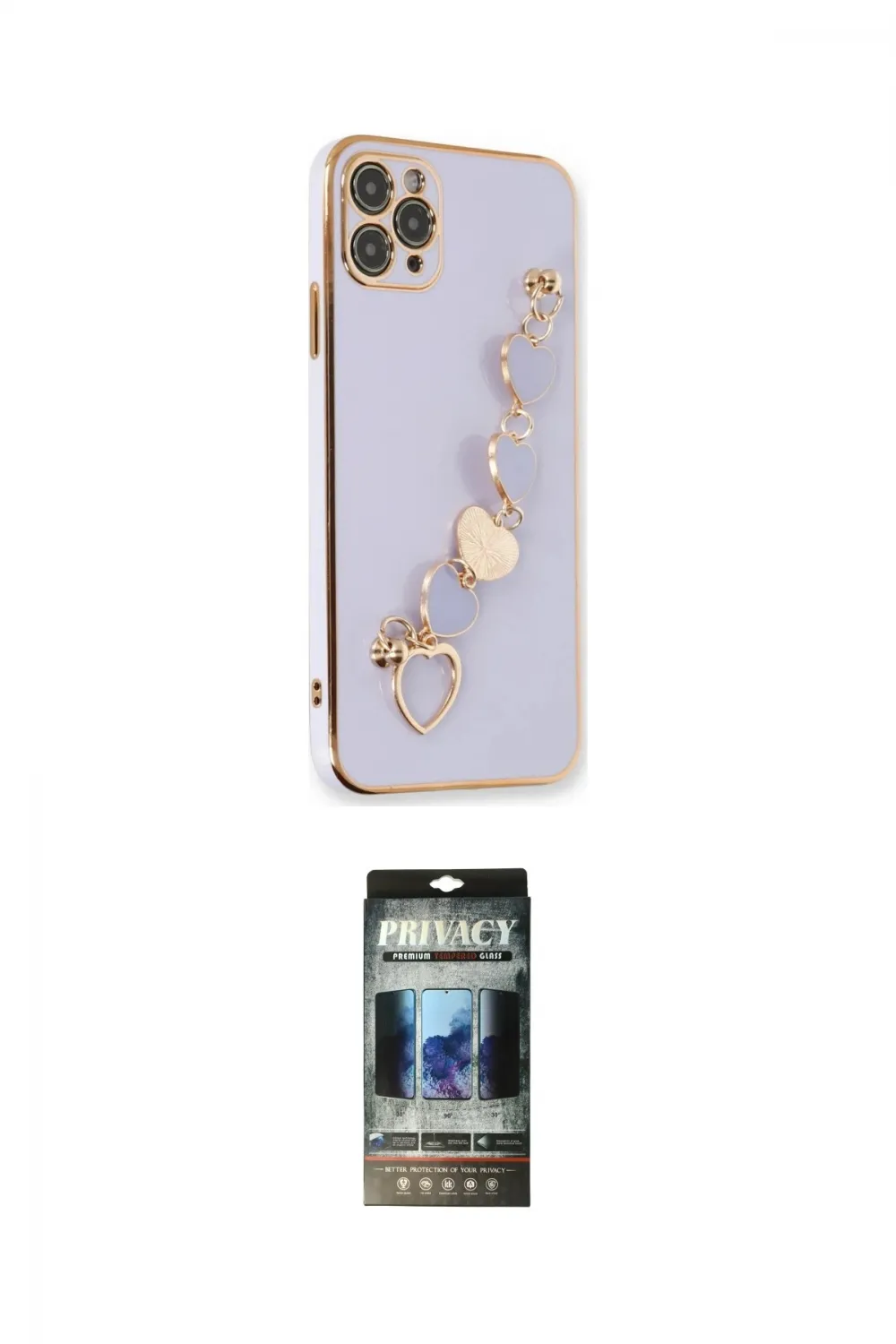 ieg™ iPhone 11 Pro Kılıf Nova Işık Prime - Siyah 34D Hayalet Izgaralı Cam