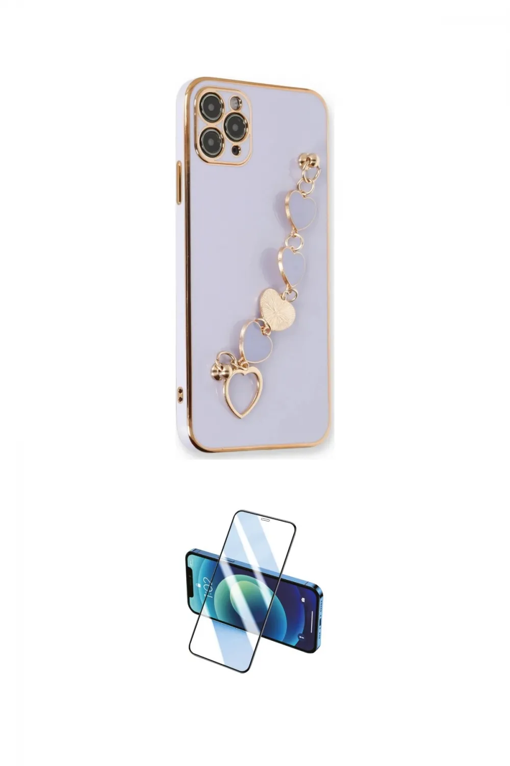 ieg™ iPhone 11 Pro Kılıf Nova Işık Prime - Siyah 3D Antistatik Cam Ekran Koruyucu