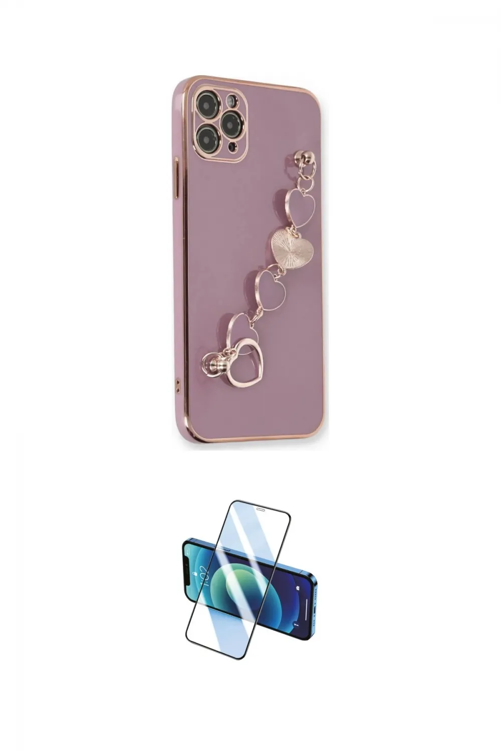 ieg™ iPhone 11 Pro Kılıf Nova Işık Prime - Siyah 3D Antistatik Cam Ekran Koruyucu