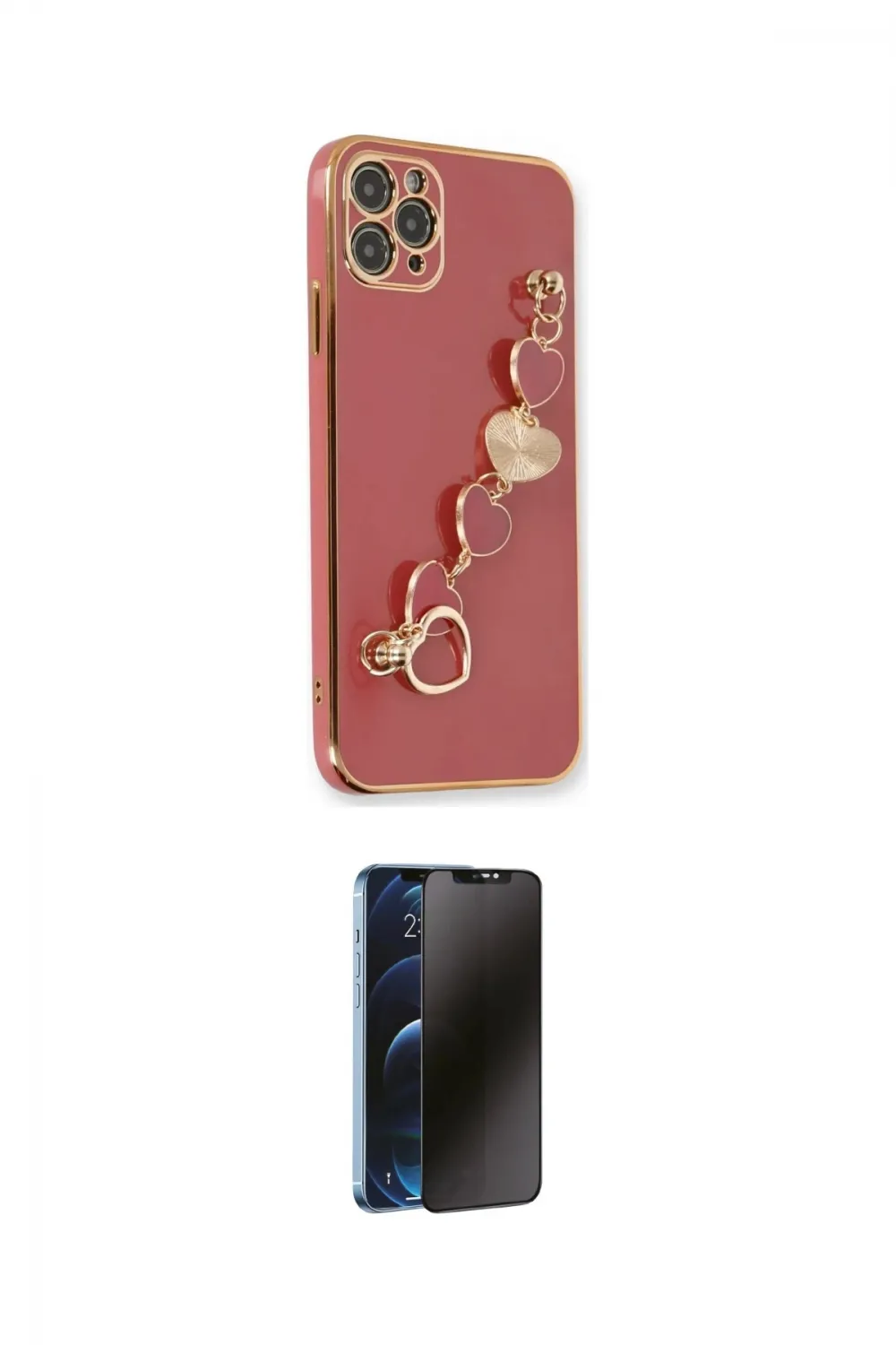 ieg™ iPhone 11 Pro Kılıf Nova Işık Prime - Siyah 3D Antistatik Hayalet Cam Ekran Koruyucu