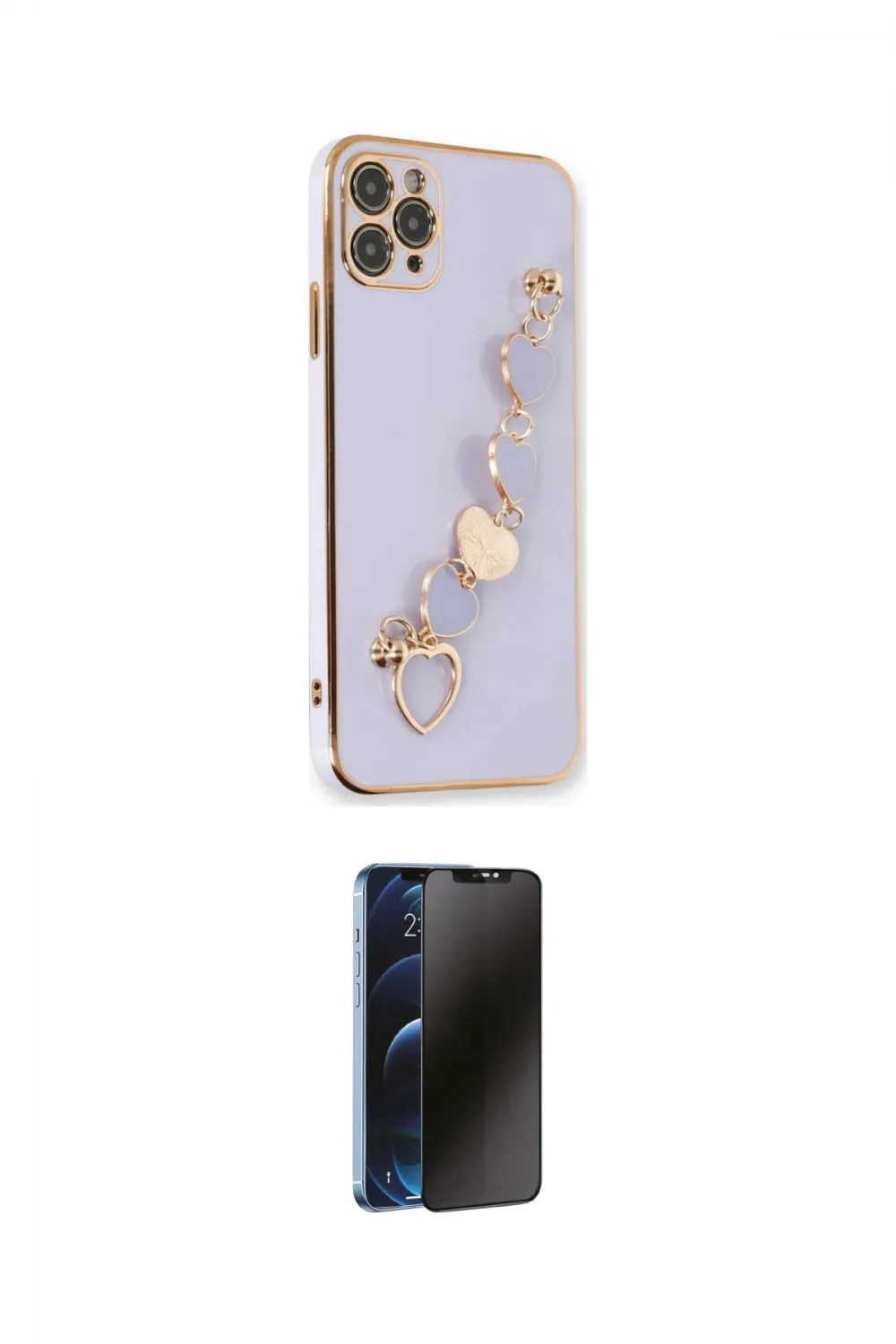 ieg™ iPhone 11 Pro Kılıf Nova Işık Prime - Siyah 3D Antistatik Hayalet Cam Ekran Koruyucu