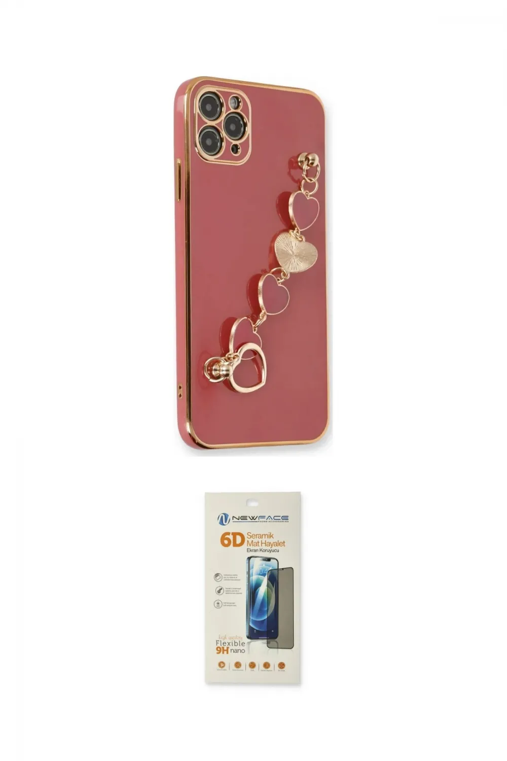 ieg™ iPhone 11 Pro Kılıf Nova Işık Prime - Siyah 6D Mat Seramik Hayalet Nano Ekran Koruyucu