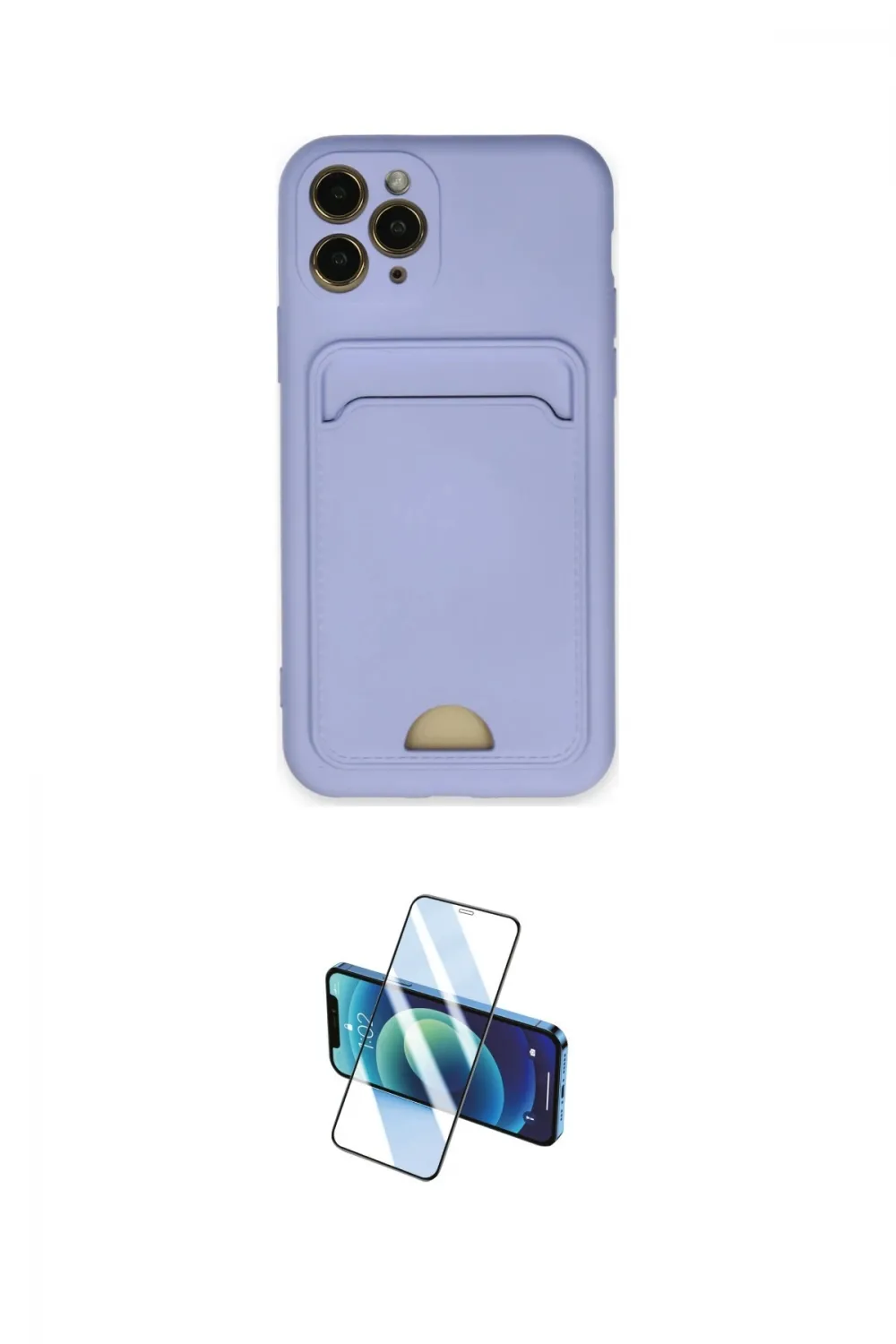 ieg™ iPhone 11 Pro Kılıf Vadi Çizgi Prime - Siyah 3D Antistatik Seramik Nano Ekran Koruyucu