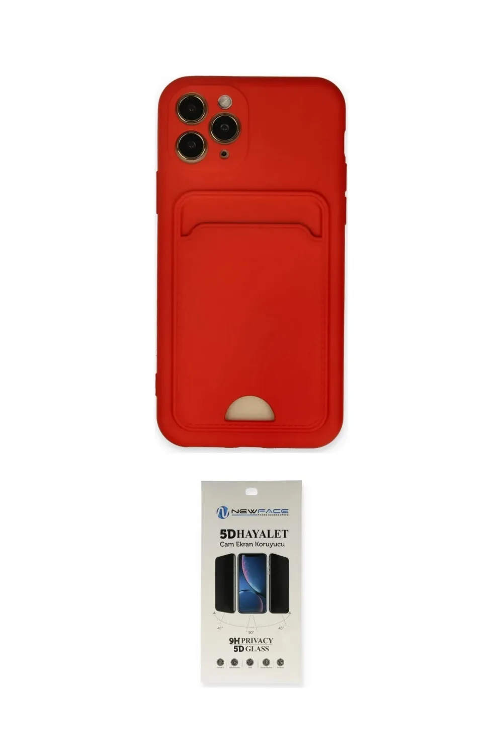 ieg™ iPhone 11 Pro Kılıf Vadi Çizgi Prime - Siyah 5D Hayalet Cam Ekran Koruyucu