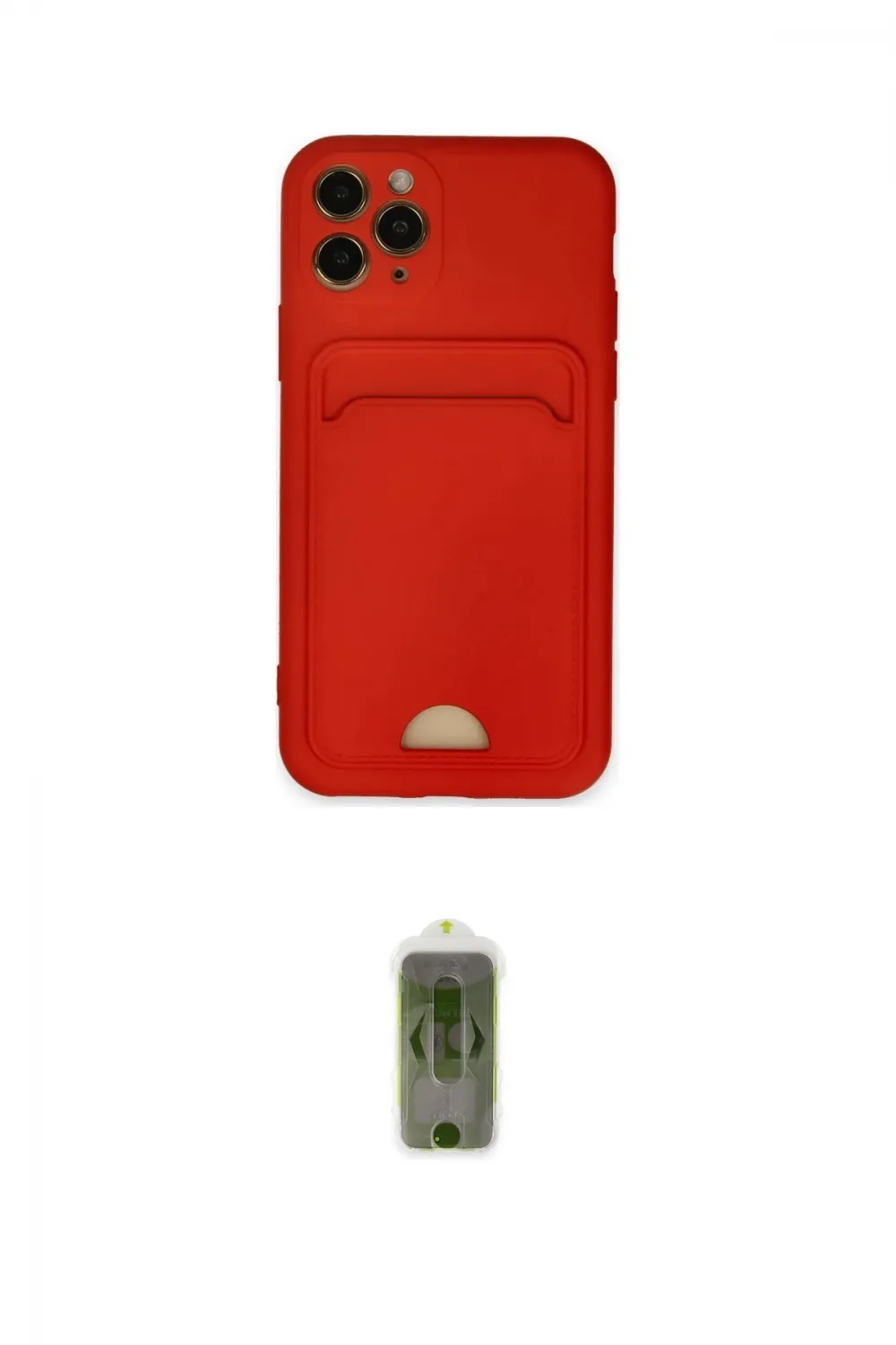 ieg™ iPhone 11 Pro Kılıf Vadi Çizgi Prime - Siyah Joko Magic 5D Hayalet Cam