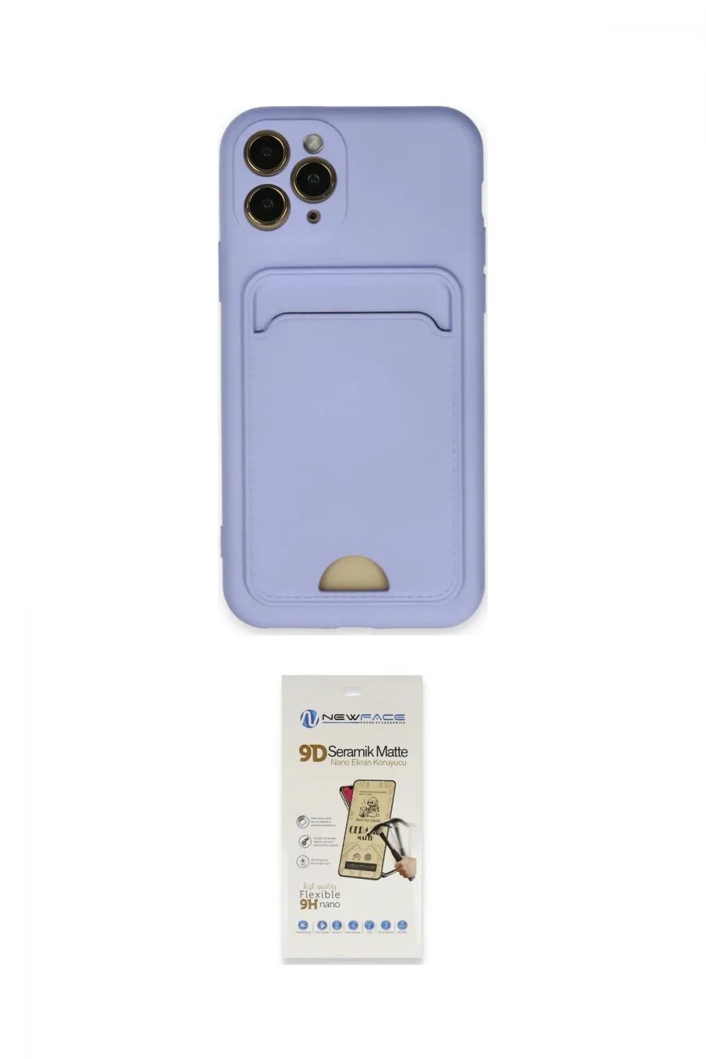 ieg™ iPhone 11 Pro Kılıf Vadi Çizgi Prime - Siyah Mat Seramik Nano Ekran Koruyucu