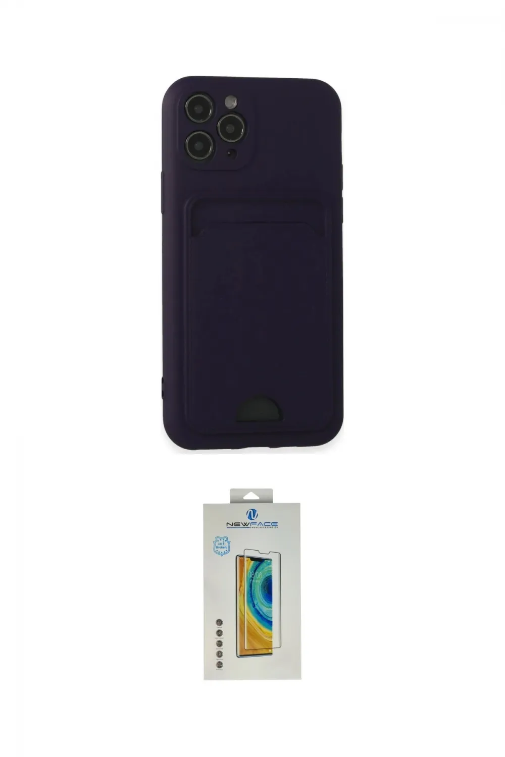 ieg™ iPhone 11 Pro Kılıf Vadi Çizgi Prime - Siyah Polymer Nano Ekran Koruyucu