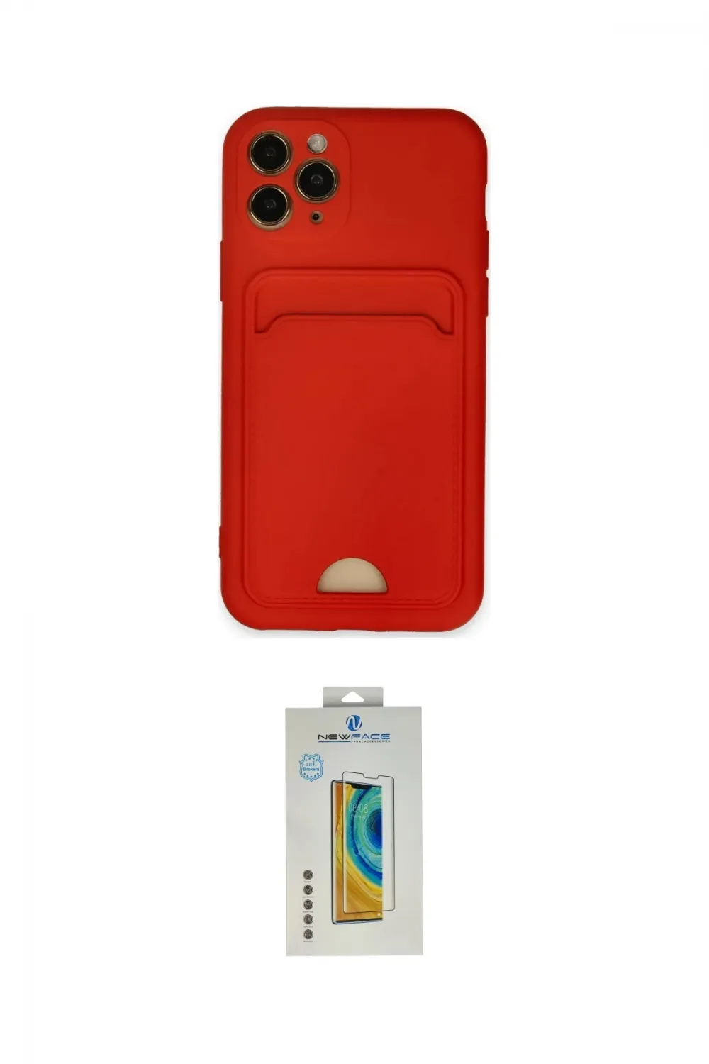ieg™ iPhone 11 Pro Kılıf Vadi Çizgi Prime - Siyah Polymer Nano Ekran Koruyucu