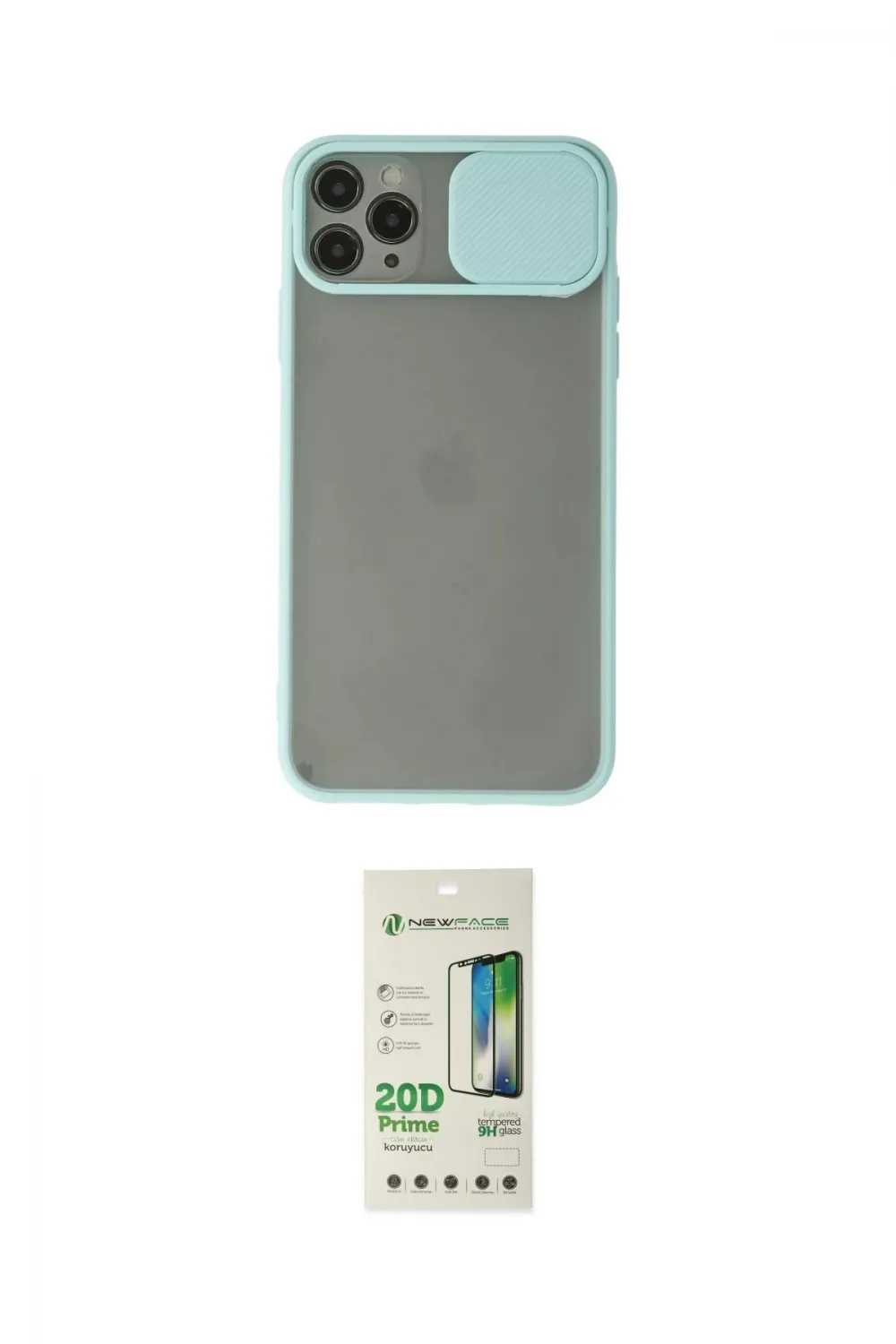 ieg™ iPhone 11 Pro Kılıf Vadi Çizgi - Siyah 20D Premium Cam Ekran Koruyucu