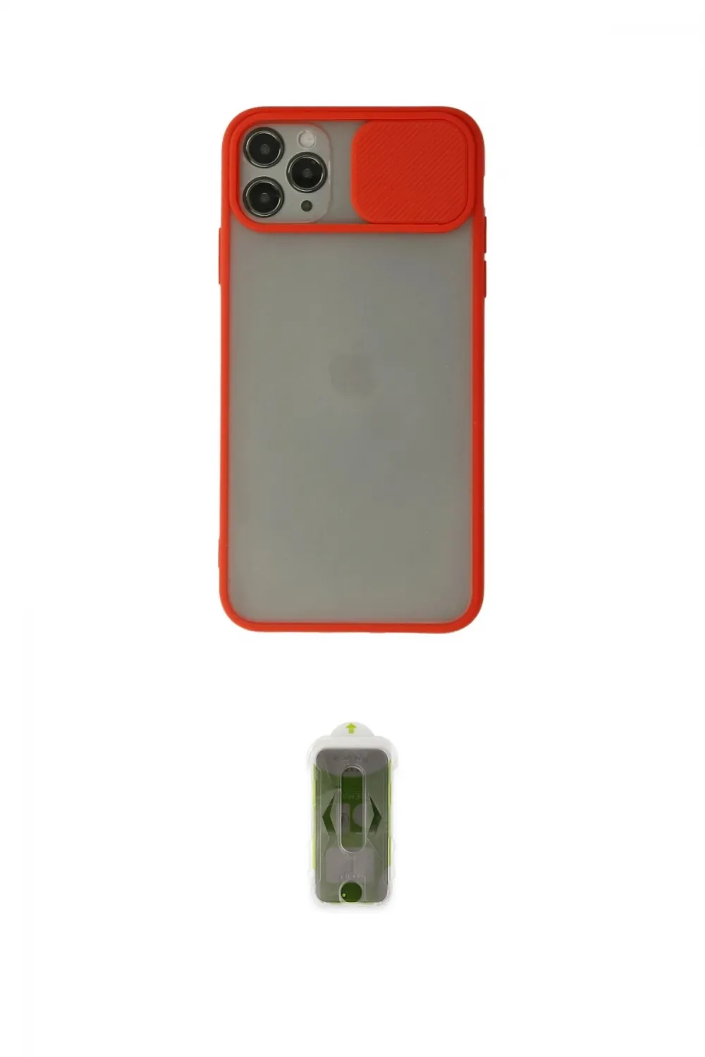 ieg™ iPhone 11 Pro Kılıf Vadi Çizgi - Siyah Joko Magic 5D Hayalet Cam