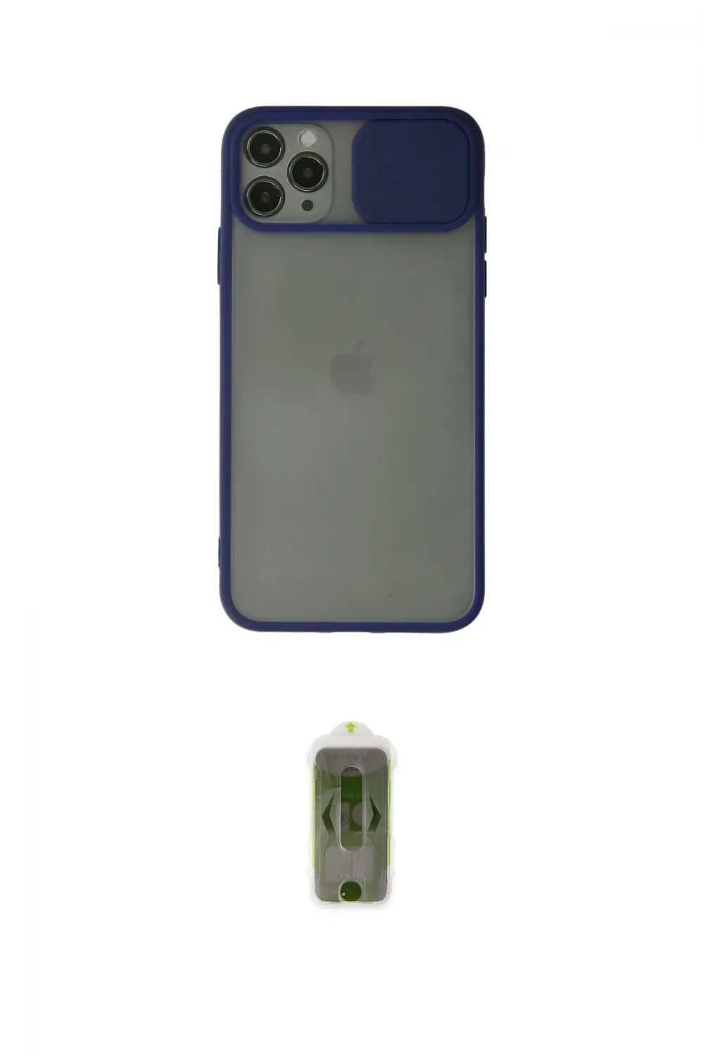 ieg™ iPhone 11 Pro Kılıf Vadi Çizgi - Siyah Joko Magic 5D Hayalet Cam