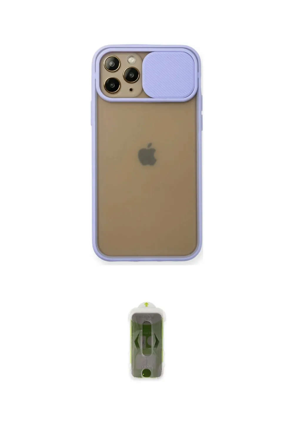 ieg™ iPhone 11 Pro Kılıf Vadi Çizgi - Siyah Joko Magic 5D Hayalet Cam