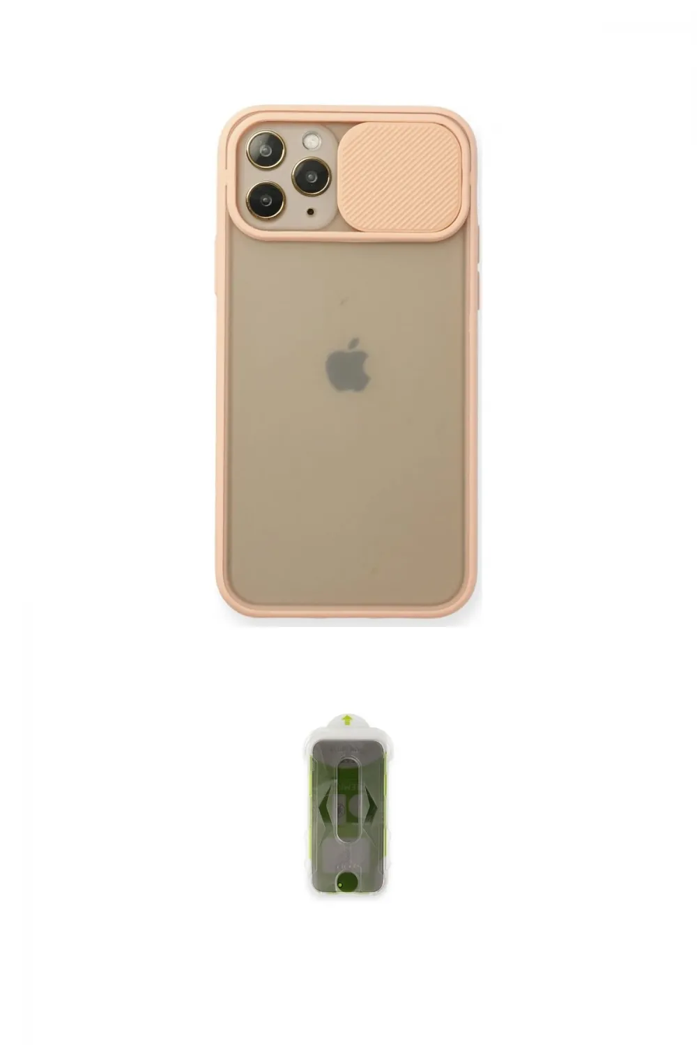 ieg™ iPhone 11 Pro Kılıf Vadi Çizgi - Siyah Joko Magic 5D Hayalet Cam