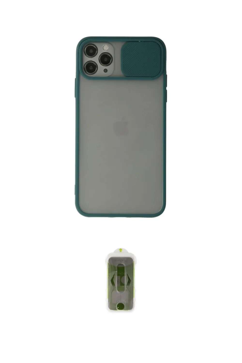 ieg™ iPhone 11 Pro Kılıf Vadi Çizgi - Siyah Joko Magic 5D Hayalet Cam