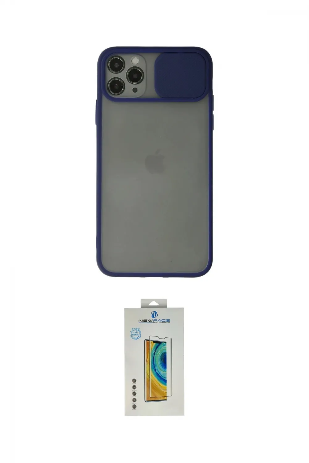 ieg™ iPhone 11 Pro Kılıf Vadi Çizgi - Siyah Polymer Nano Ekran Koruyucu