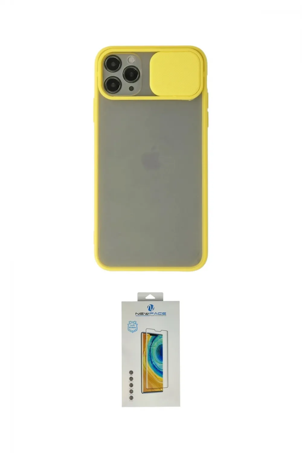 ieg™ iPhone 11 Pro Kılıf Vadi Çizgi - Siyah Polymer Nano Ekran Koruyucu