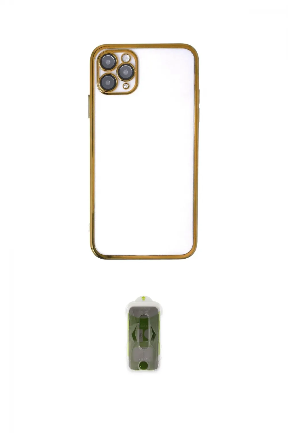 ieg™ iPhone 11 Pro Kılıf Vadi Minimal - Siyah Joko Magic 5D Hayalet Cam