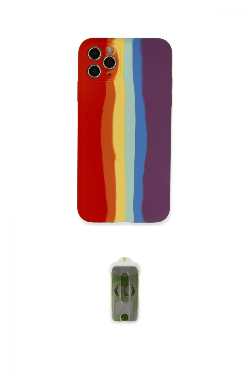 ieg™ iPhone 11 Pro Kılıf Yadigar Çizgi - Siyah Joko Magic 5D Hayalet Cam