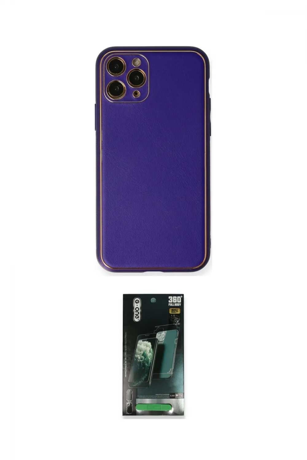 ieg™ iPhone 11 Pro Kılıf Yadigar Klasik - Şeffaf 360 Full Body Arka Koruyucu