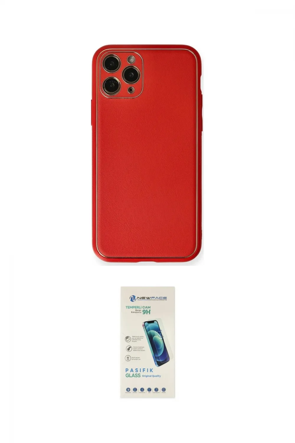 ieg™ iPhone 11 Pro Kılıf Yadigar Klasik - Şeffaf Pasifik Cam Ekran Koruyucu