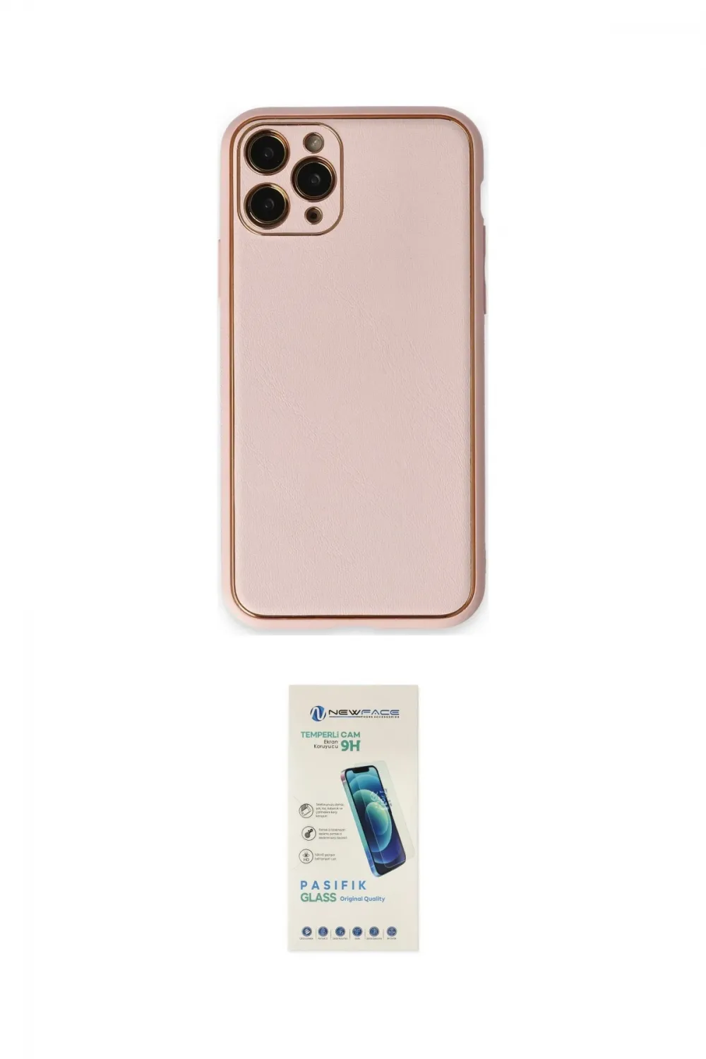 ieg™ iPhone 11 Pro Kılıf Yadigar Klasik - Şeffaf Pasifik Cam Ekran Koruyucu