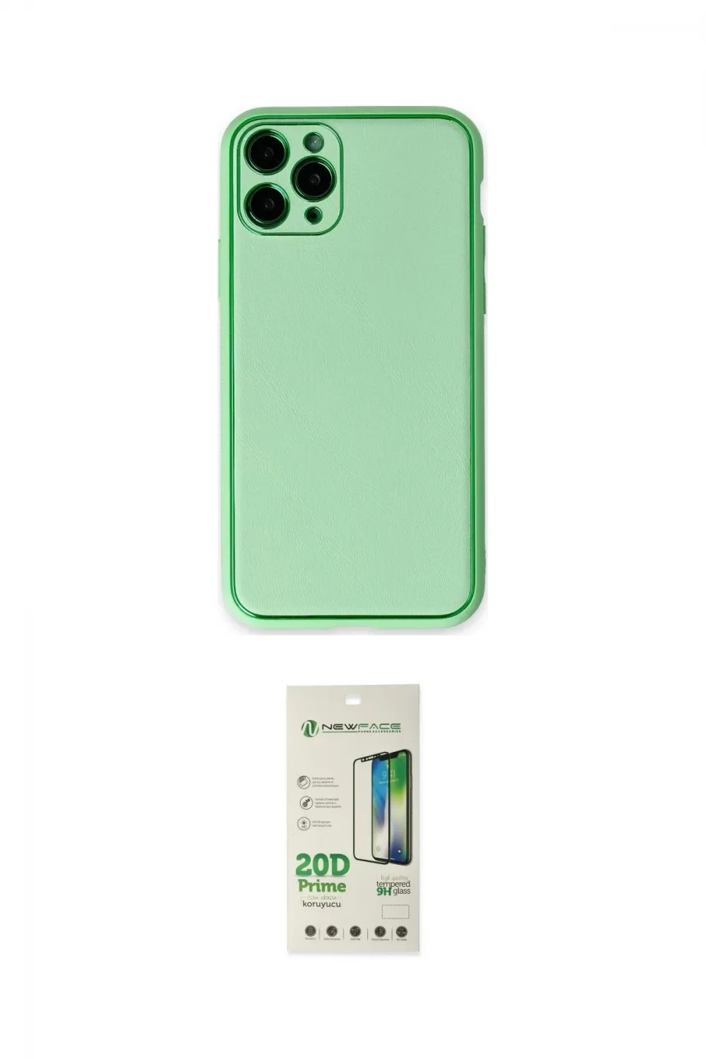 ieg™ iPhone 11 Pro Kılıf Yadigar Klasik - Siyah 20D Premium Cam Ekran Koruyucu