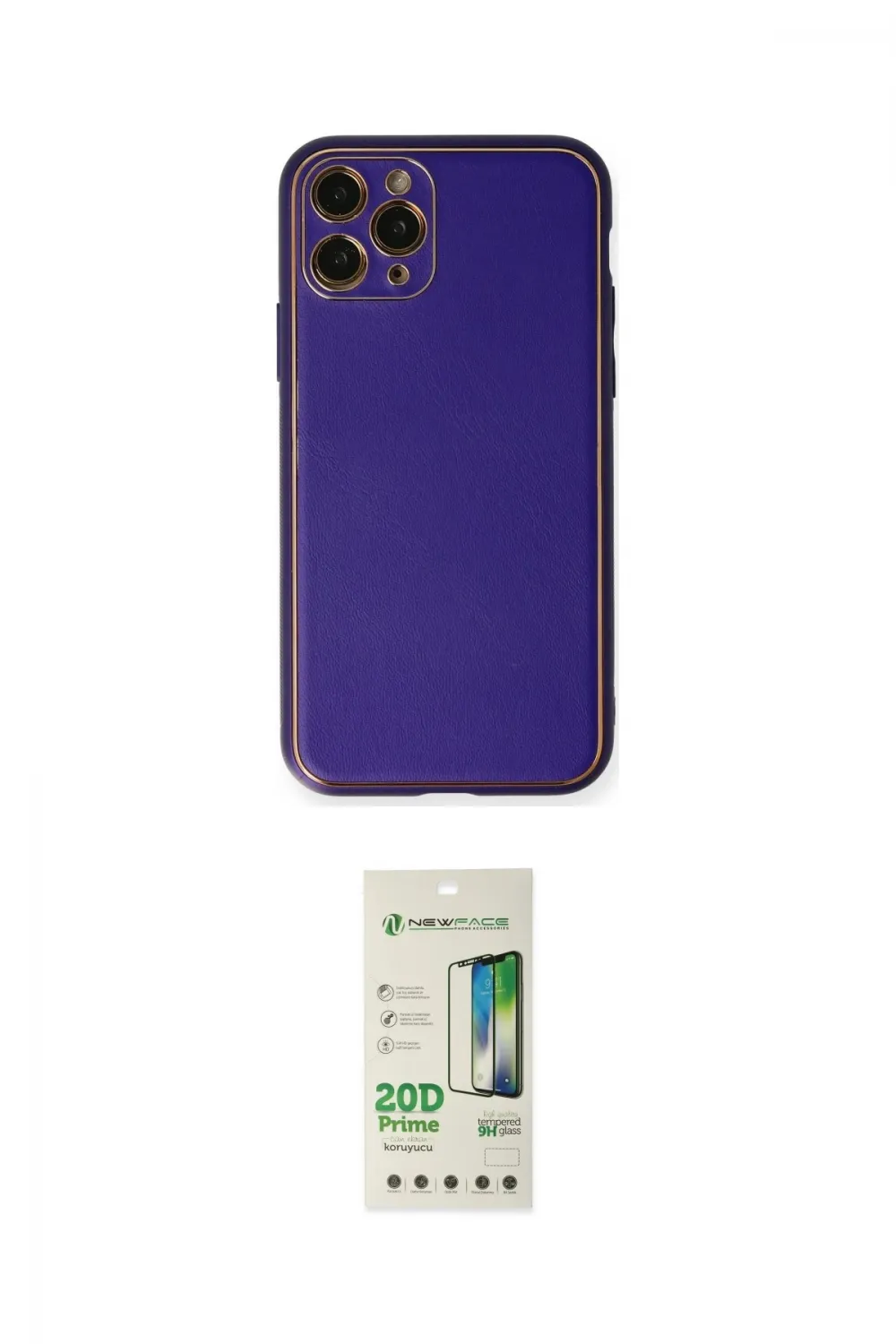 ieg™ iPhone 11 Pro Kılıf Yadigar Klasik - Siyah 20D Premium Cam Ekran Koruyucu