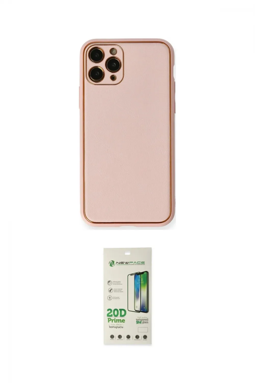 ieg™ iPhone 11 Pro Kılıf Yadigar Klasik - Siyah 20D Premium Cam Ekran Koruyucu