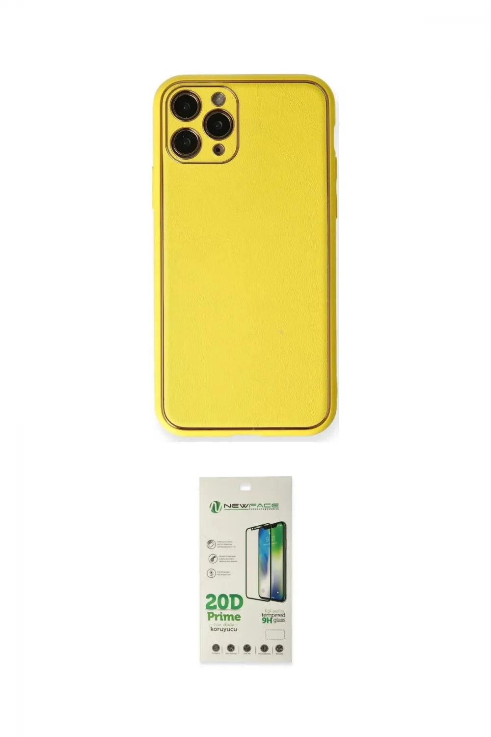 ieg™ iPhone 11 Pro Kılıf Yadigar Klasik - Siyah 20D Premium Cam Ekran Koruyucu
