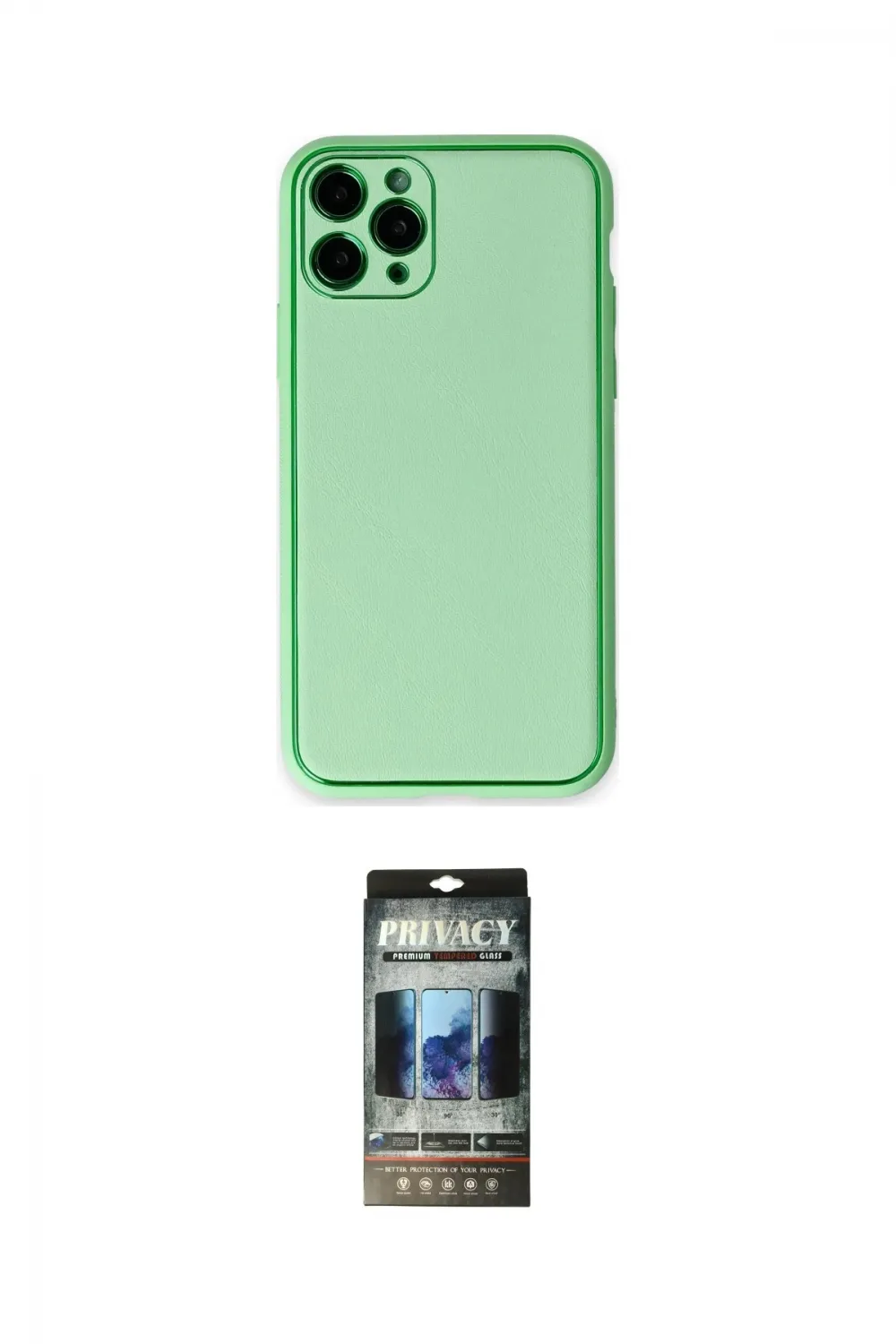 ieg™ iPhone 11 Pro Kılıf Yadigar Klasik - Siyah 34D Hayalet Izgaralı Cam