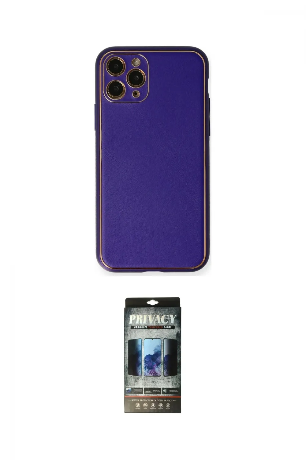 ieg™ iPhone 11 Pro Kılıf Yadigar Klasik - Siyah 34D Hayalet Izgaralı Cam