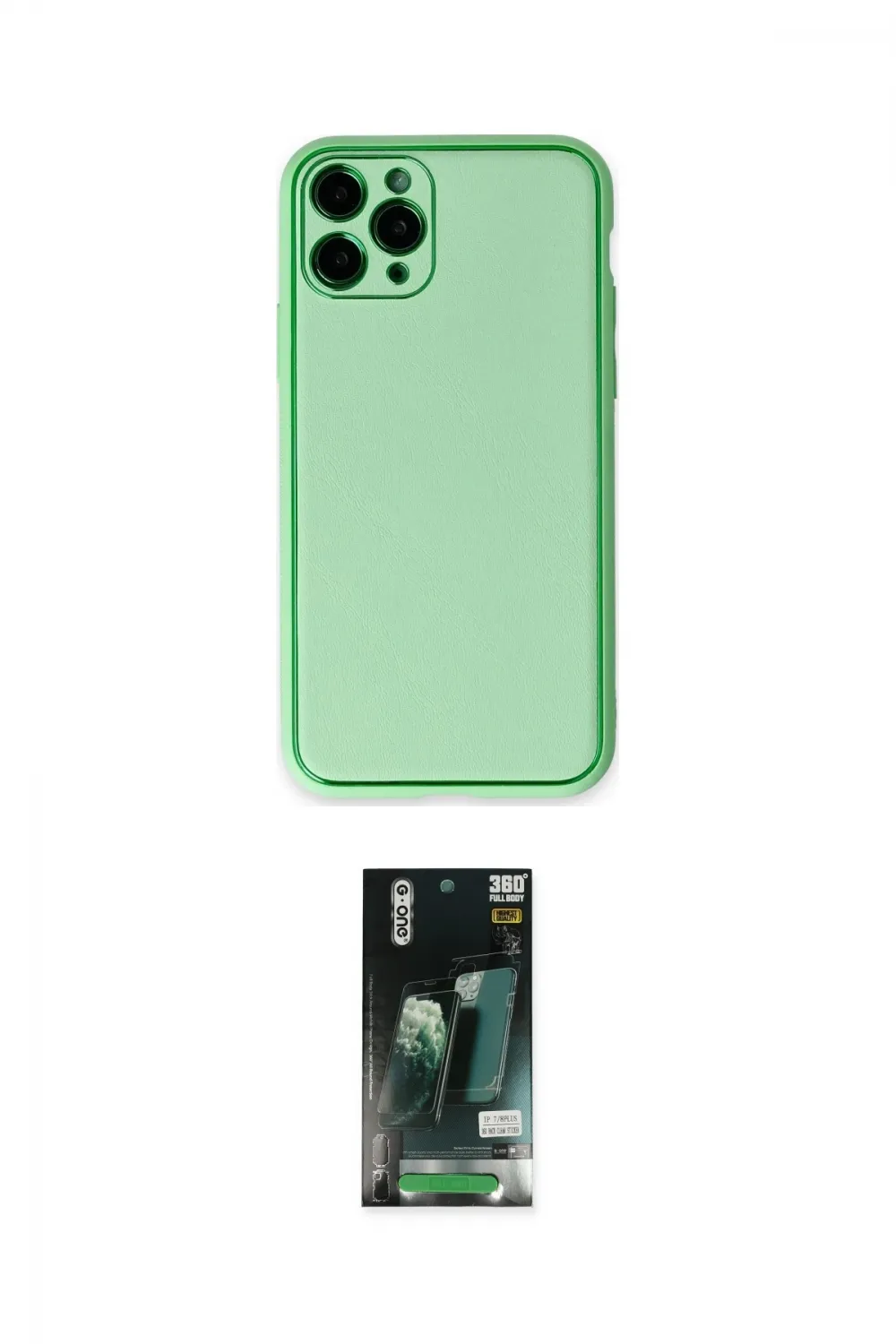 ieg™ iPhone 11 Pro Kılıf Yadigar Klasik - Siyah 360 Mat Full Body Arka Koruyucu