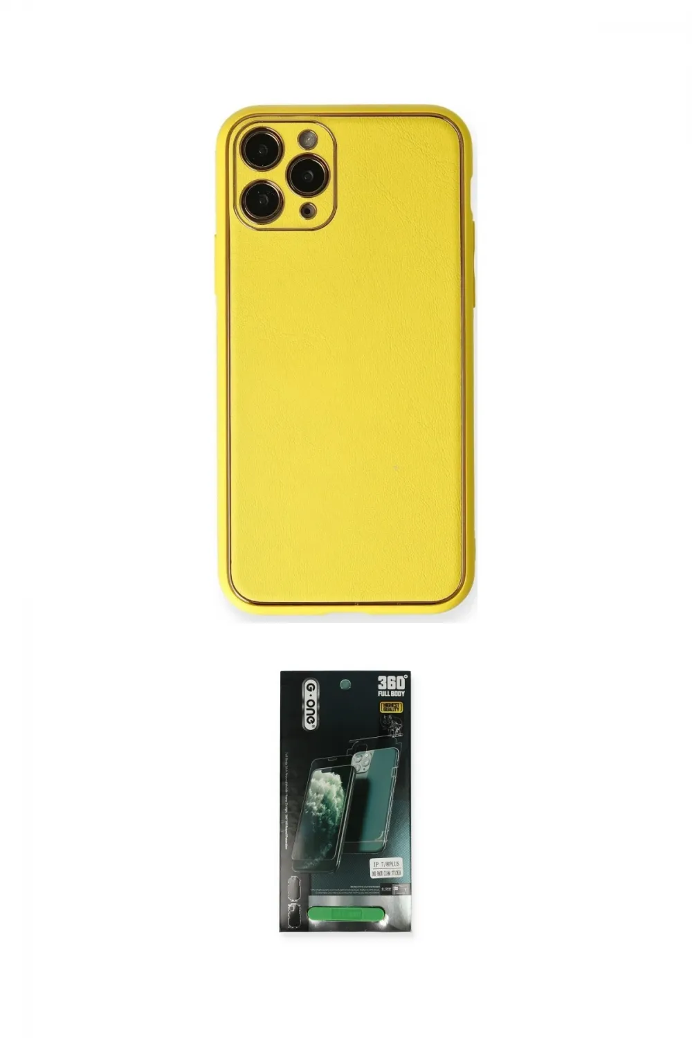 ieg™ iPhone 11 Pro Kılıf Yadigar Klasik - Siyah 360 Mat Full Body Arka Koruyucu