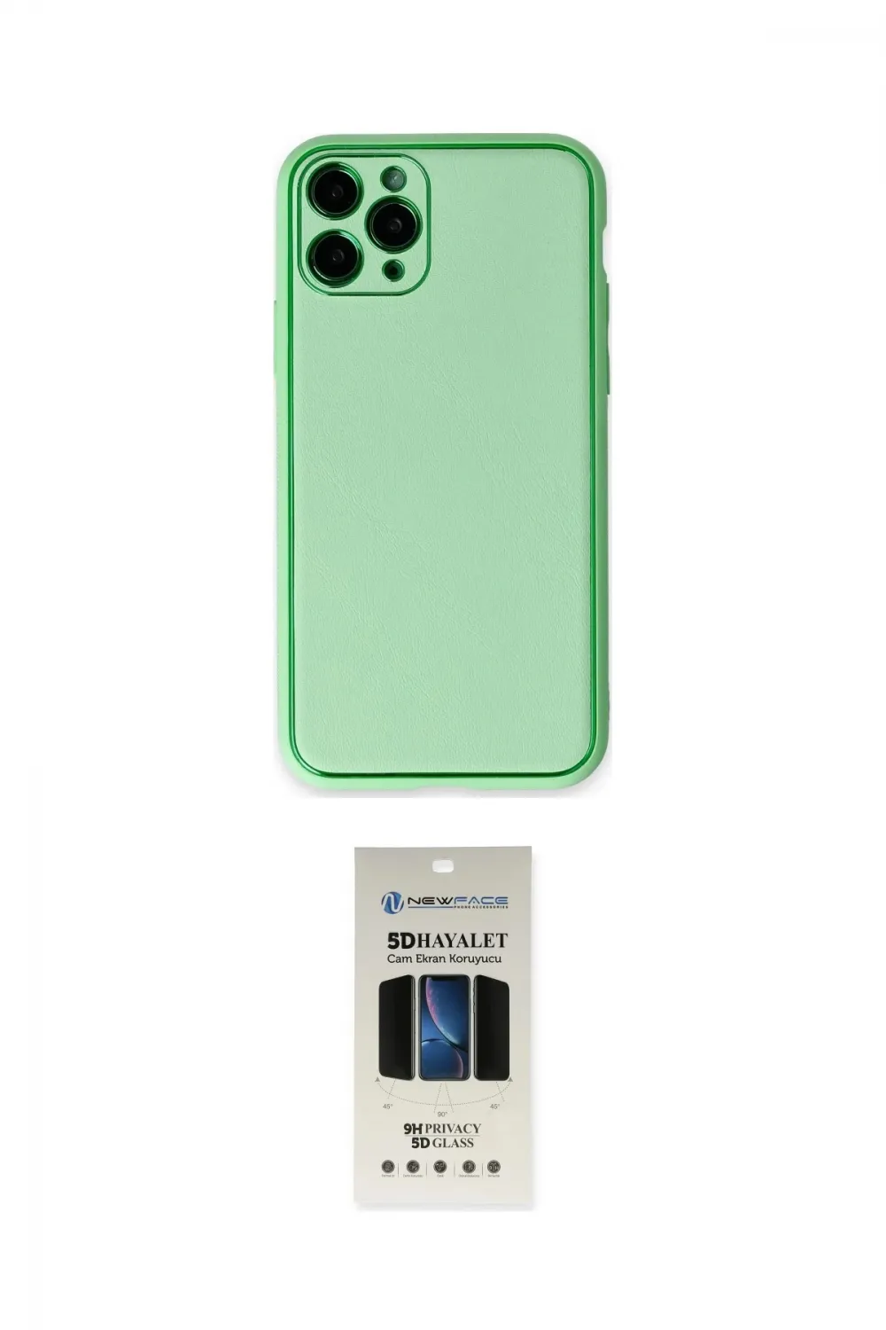 ieg™ iPhone 11 Pro Kılıf Yadigar Klasik - Siyah 5D Hayalet Cam Ekran Koruyucu