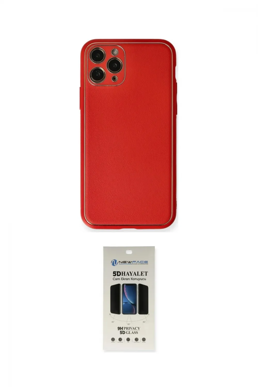 ieg™ iPhone 11 Pro Kılıf Yadigar Klasik - Siyah 5D Hayalet Cam Ekran Koruyucu