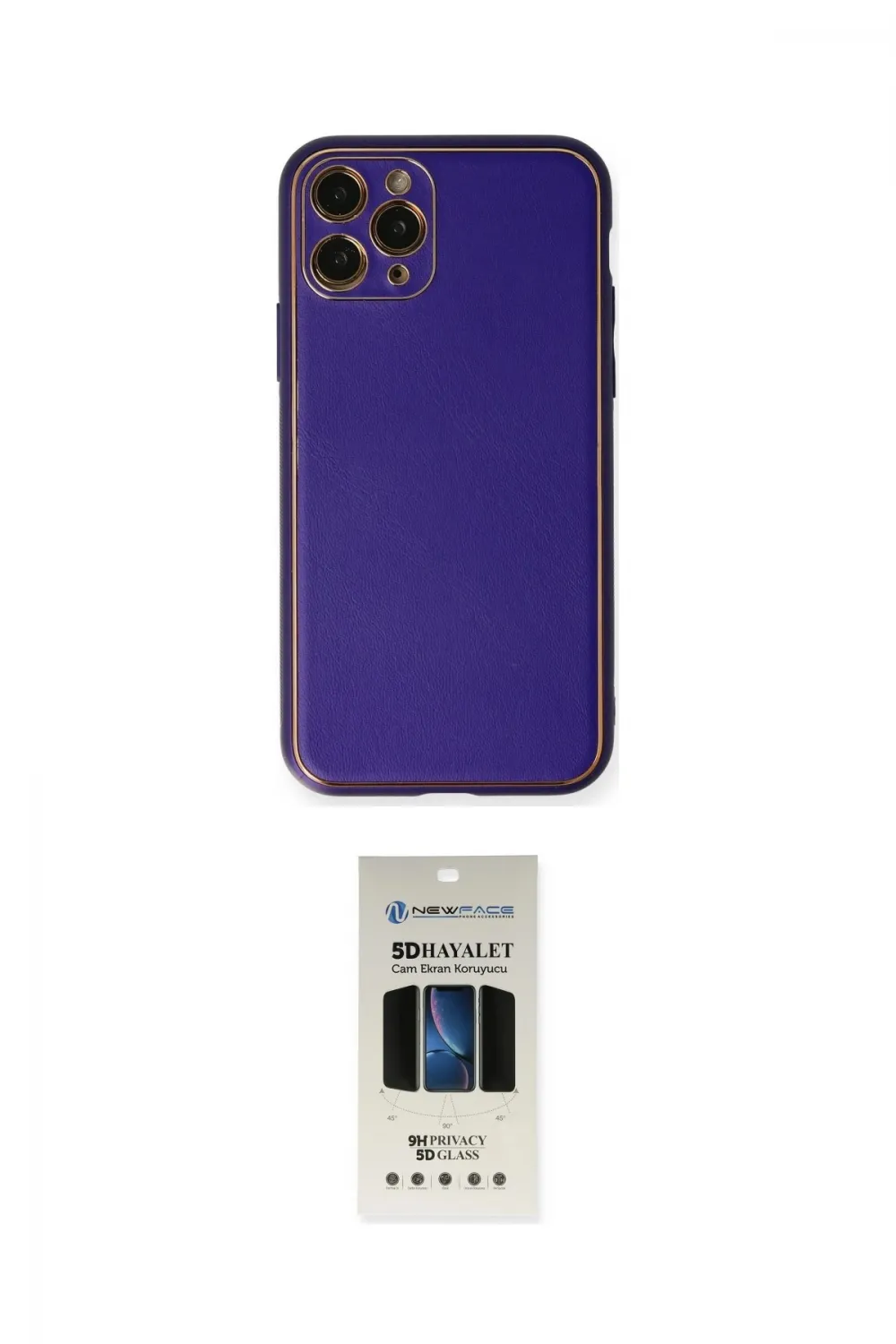 ieg™ iPhone 11 Pro Kılıf Yadigar Klasik - Siyah 5D Hayalet Cam Ekran Koruyucu