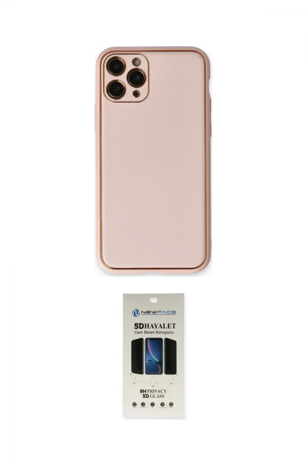 ieg™ iPhone 11 Pro Kılıf Yadigar Klasik - Siyah 5D Hayalet Cam Ekran Koruyucu