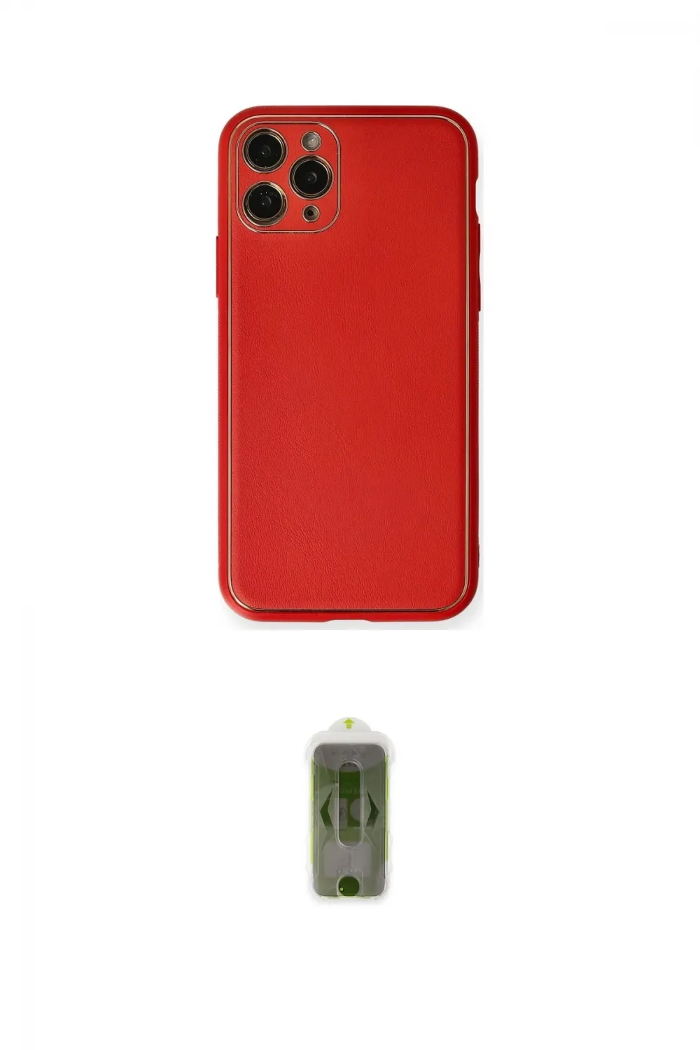 ieg™ iPhone 11 Pro Kılıf Yadigar Klasik - Siyah Joko Magic 5D Hayalet Cam