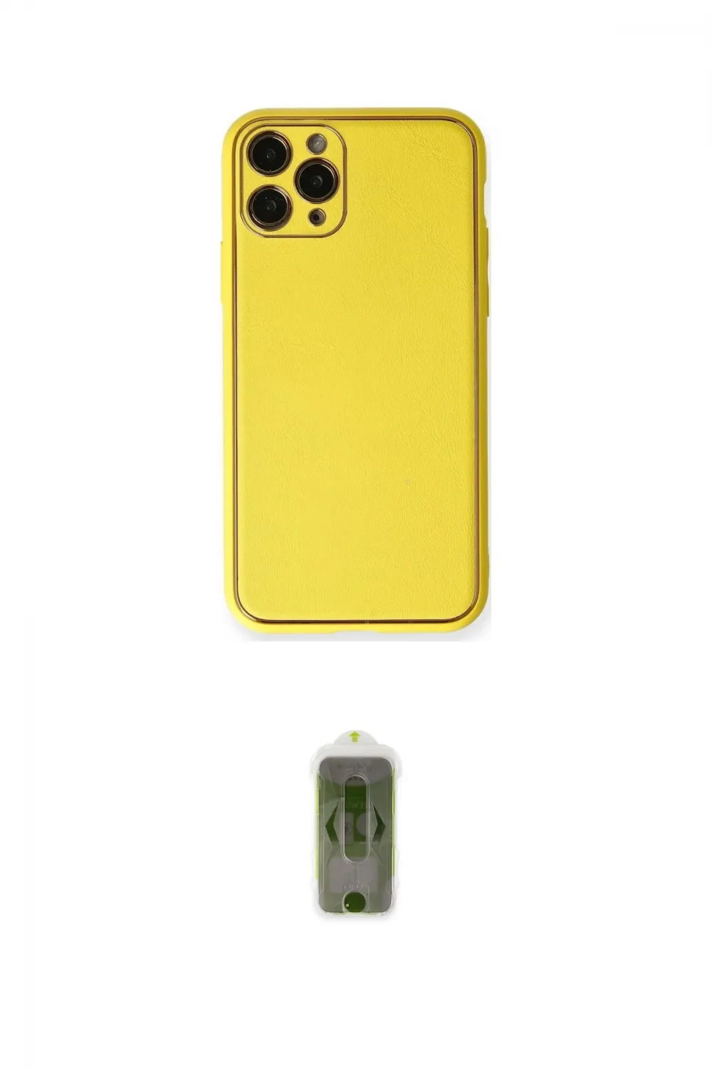 ieg™ iPhone 11 Pro Kılıf Yadigar Klasik - Siyah Joko Magic 5D Hayalet Cam
