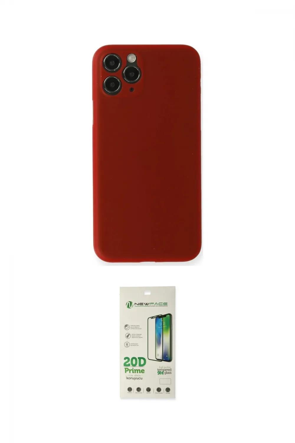 ieg™ iPhone 11 Pro Kılıf Yadigar Yansıma Serisi - Siyah 20D Premium Cam Ekran Koruyucu