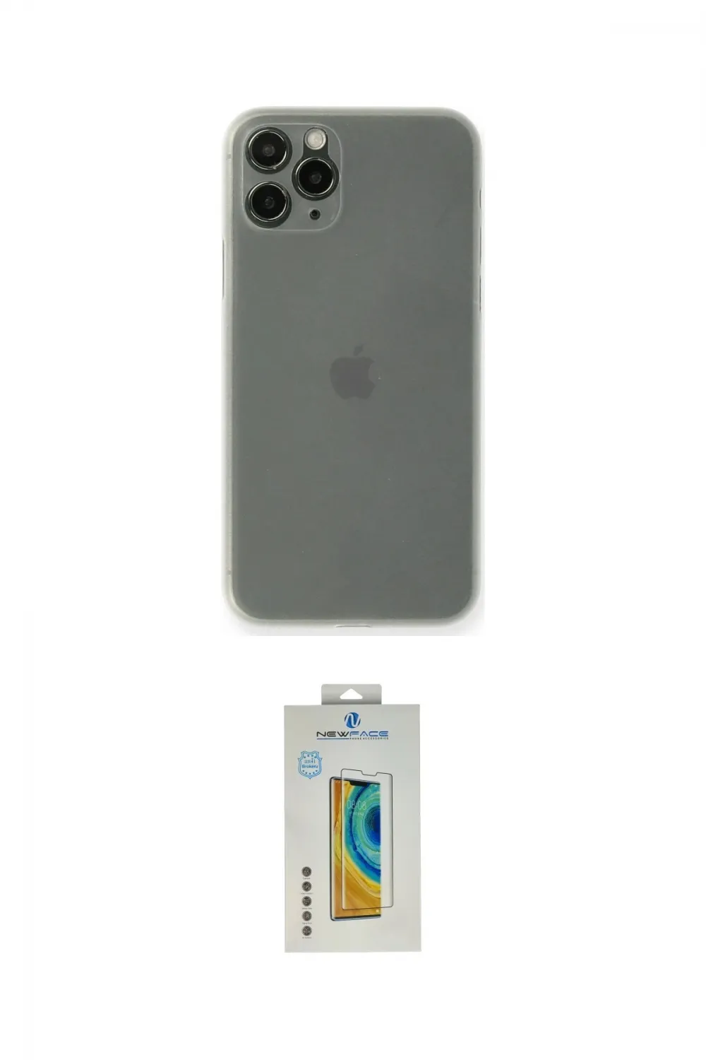 ieg™ iPhone 11 Pro Kılıf Yadigar Yansıma Serisi - Siyah Polymer Nano Ekran Koruyucu