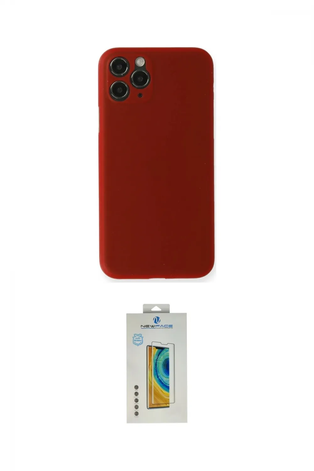 ieg™ iPhone 11 Pro Kılıf Yadigar Yansıma Serisi - Siyah Polymer Nano Ekran Koruyucu