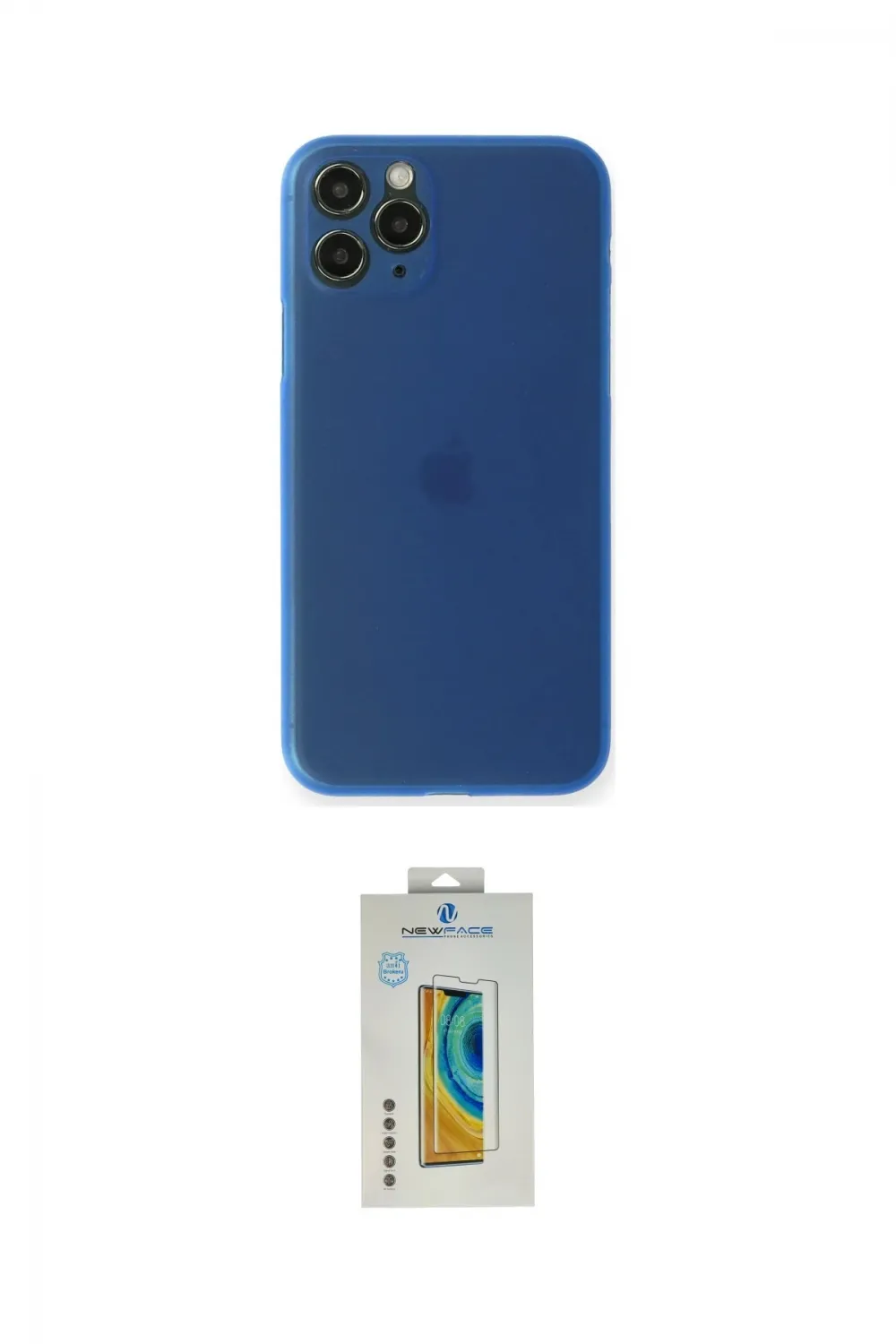 ieg™ iPhone 11 Pro Kılıf Yadigar Yansıma Serisi - Siyah Polymer Nano Ekran Koruyucu