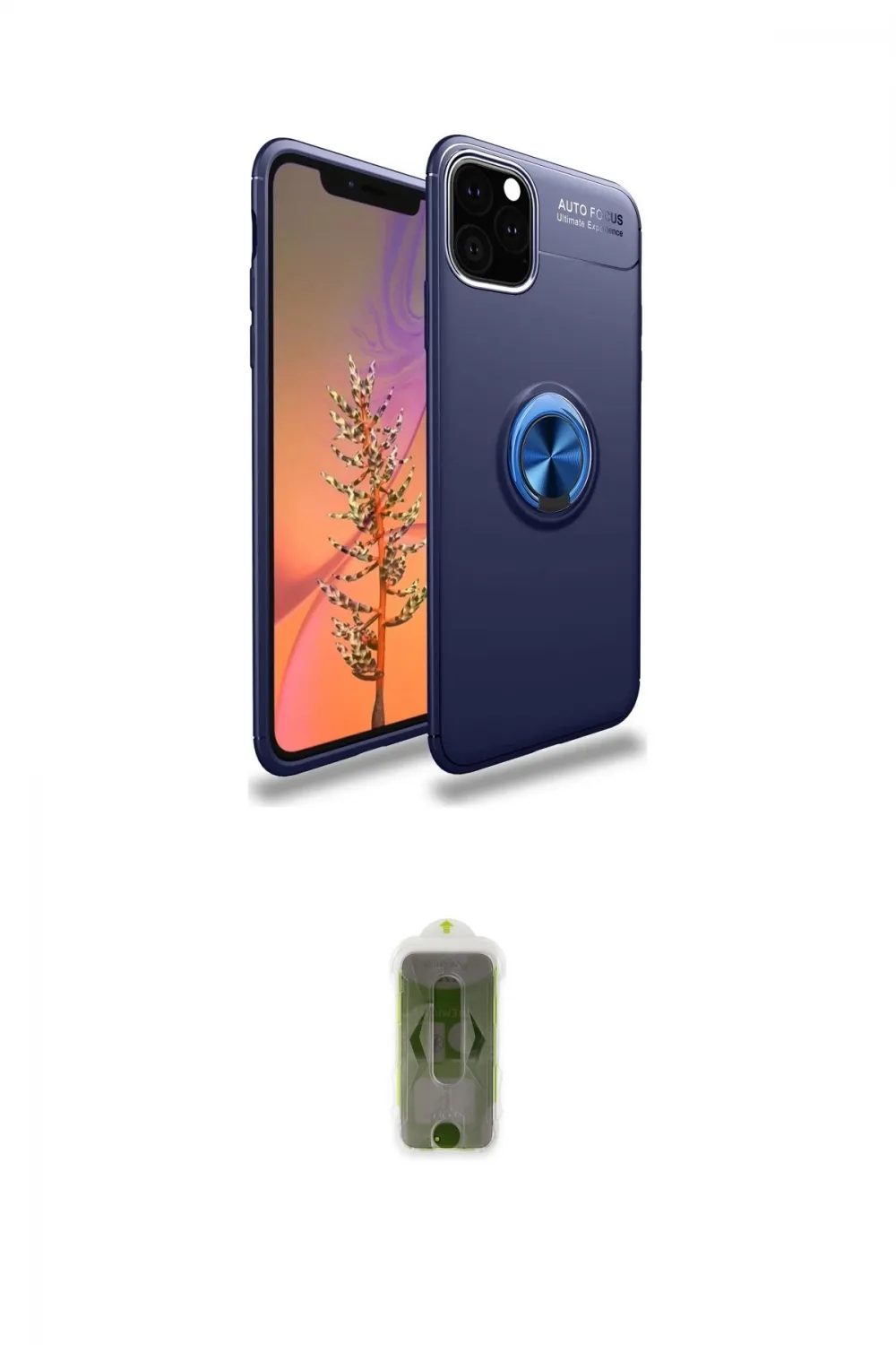 ieg™ iPhone 11 Pro Kılıf Yankı Form Prime - Siyah Joko Magic 5D Hayalet Cam
