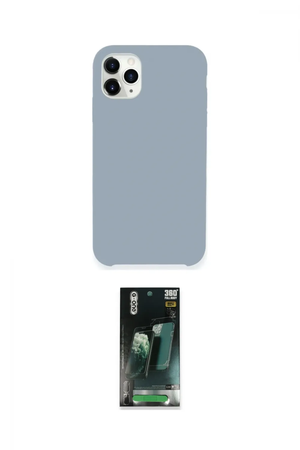ieg™ iPhone 11 Pro Kılıf Zirve Modern Özel Seri - Şeffaf 360 Full Body Arka Koruyucu