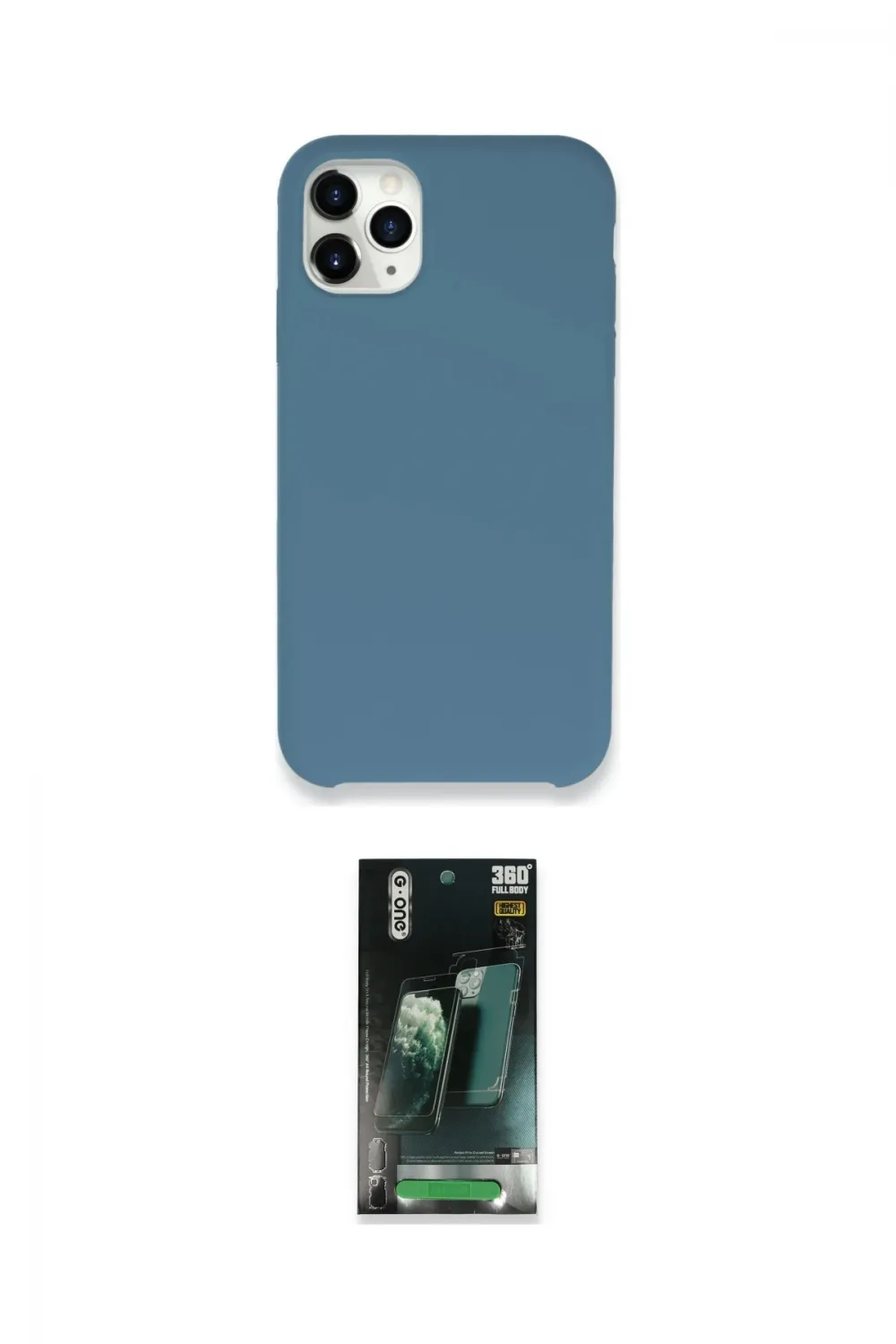 ieg™ iPhone 11 Pro Kılıf Zirve Modern Özel Seri - Şeffaf 360 Full Body Arka Koruyucu