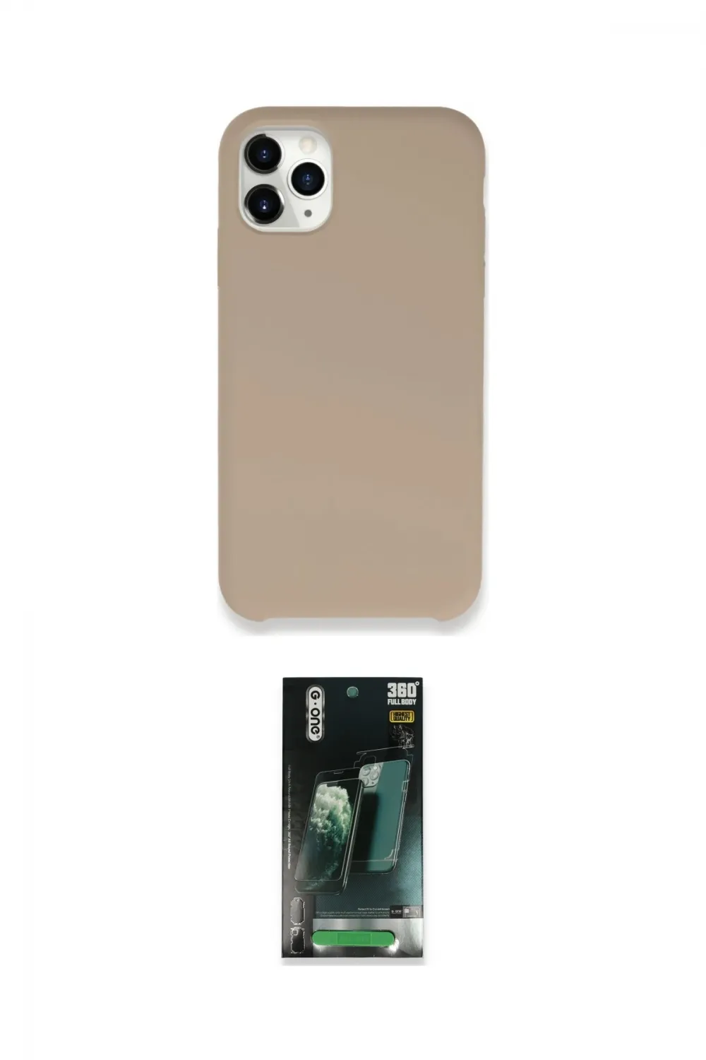 ieg™ iPhone 11 Pro Kılıf Zirve Modern Özel Seri - Şeffaf 360 Full Body Arka Koruyucu